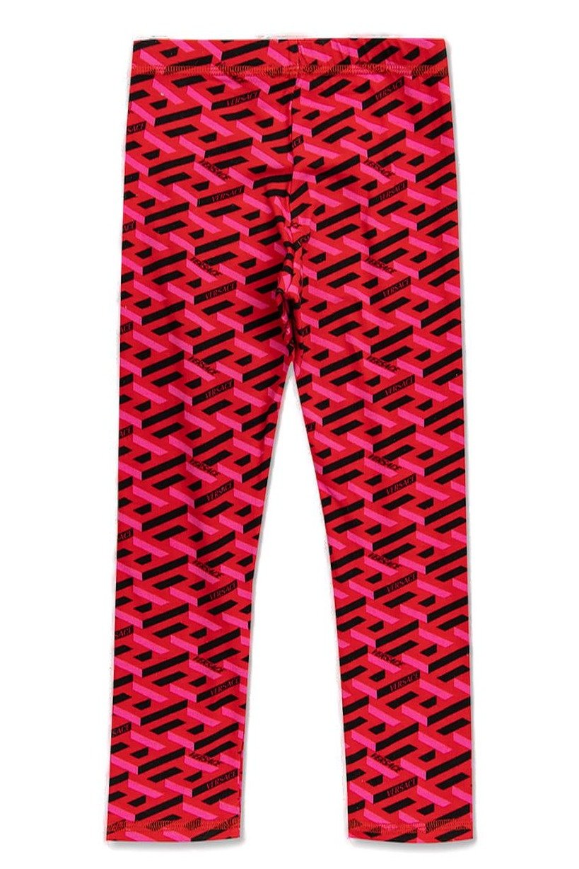 Versace Kids All-Over Printed Leggings 3 Versace Kids All-Over Printed Leggings