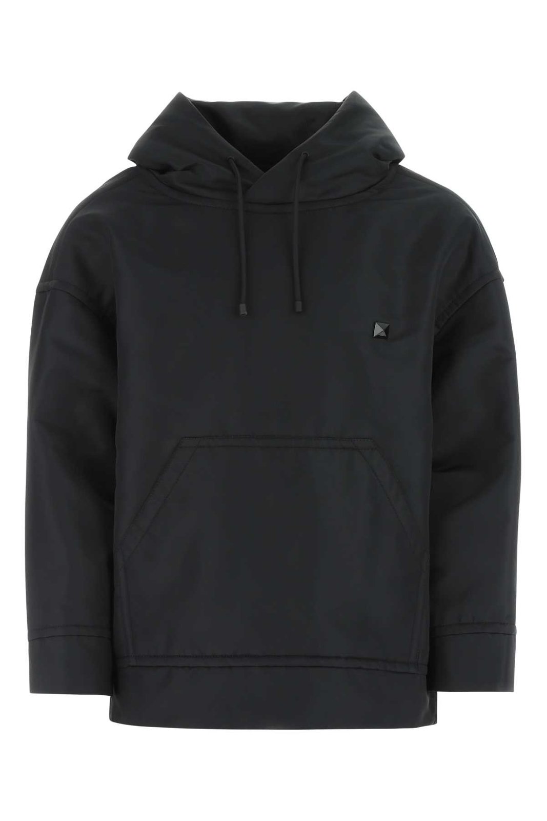 Valentino Drawstring Long-Sleeved Hooded Jacket