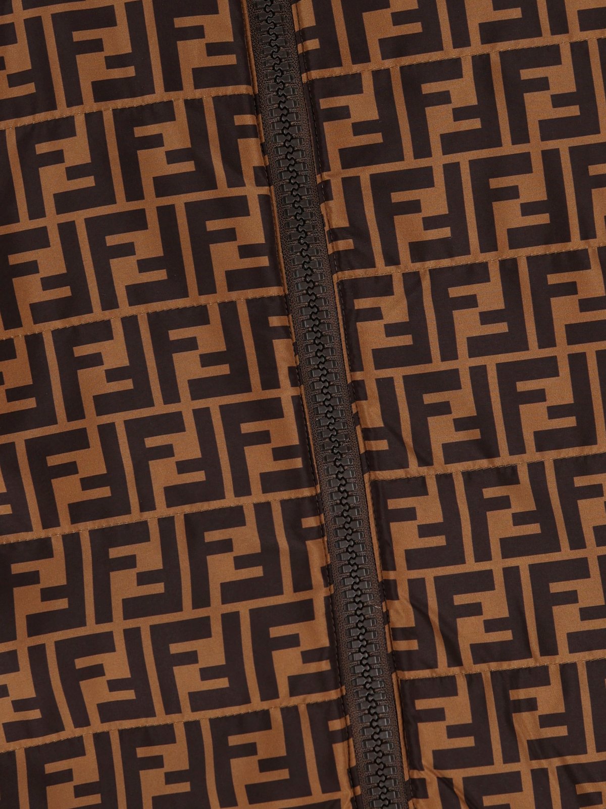 Fendi Kids FF Printed Reversible Down Jacket