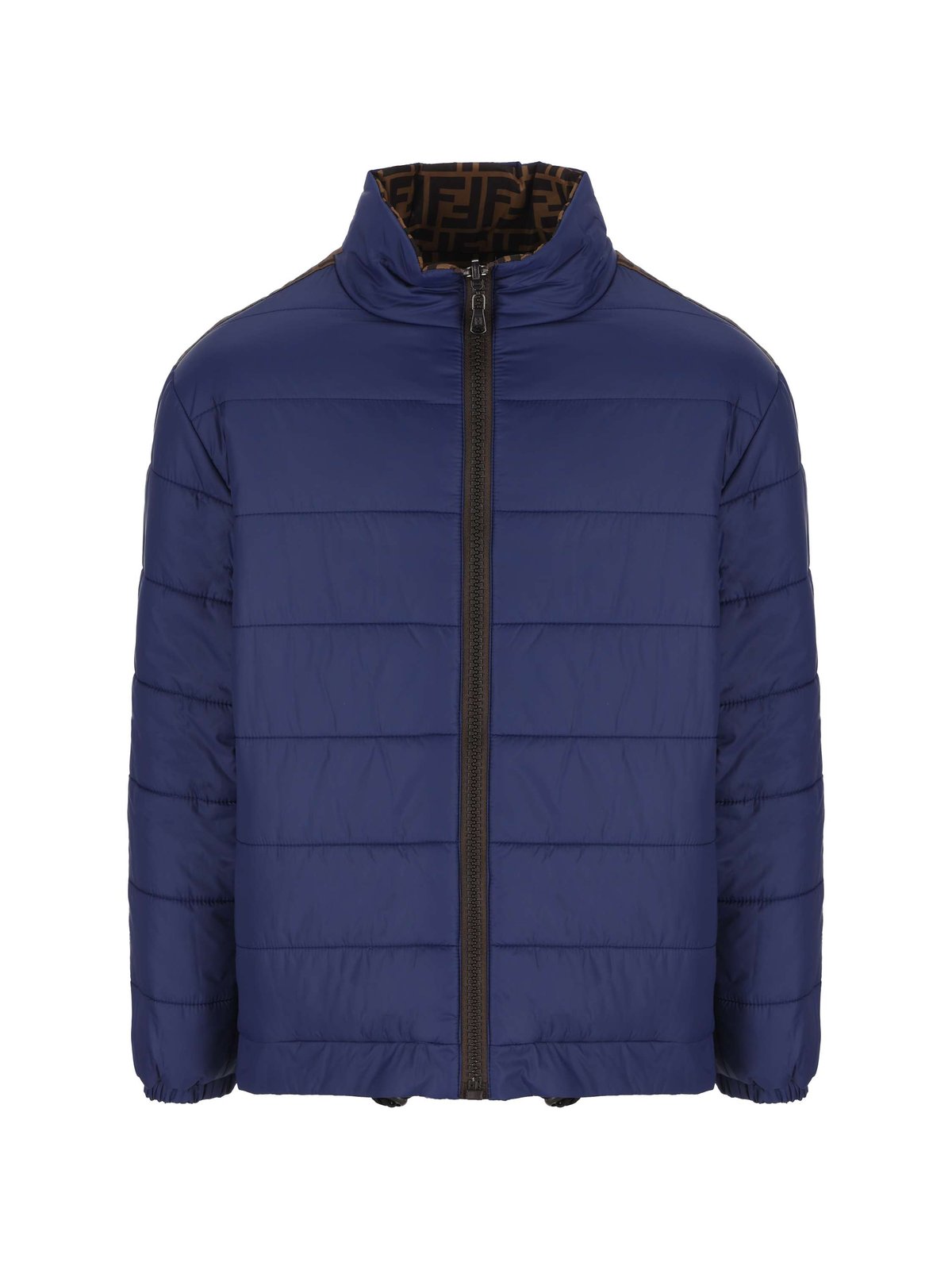 Fendi Kids FF Printed Reversible Down Jacket