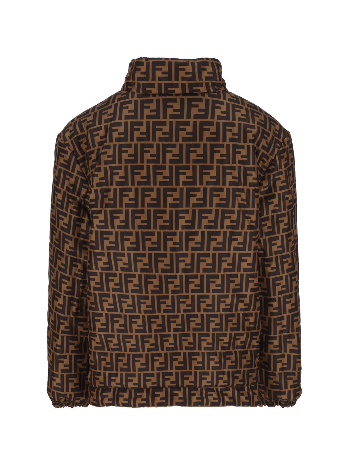 Fendi Kids FF Printed Reversible Down Jacket