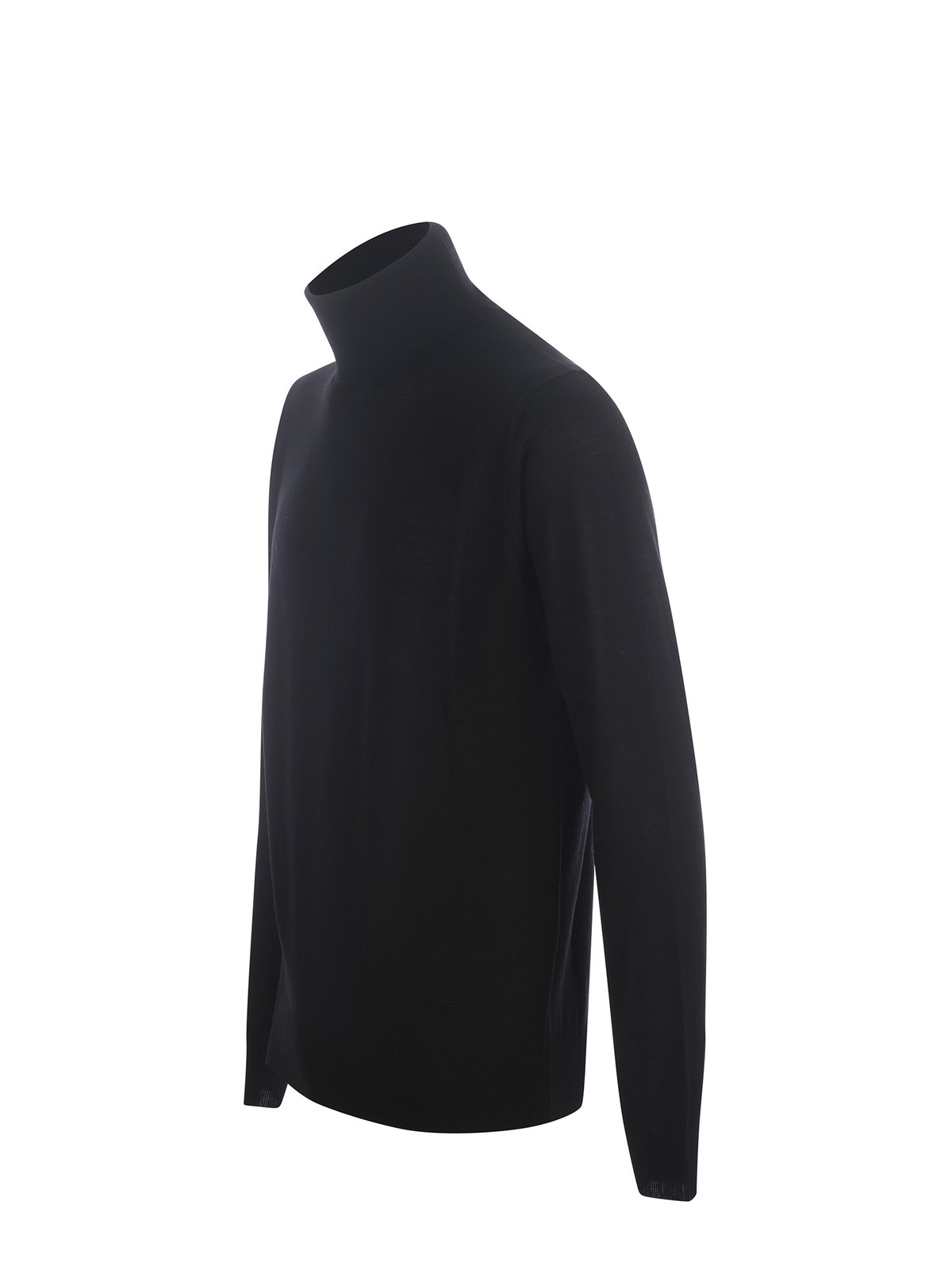Emporio Armani Long-Sleeved Roll Neck Knitted Jumper