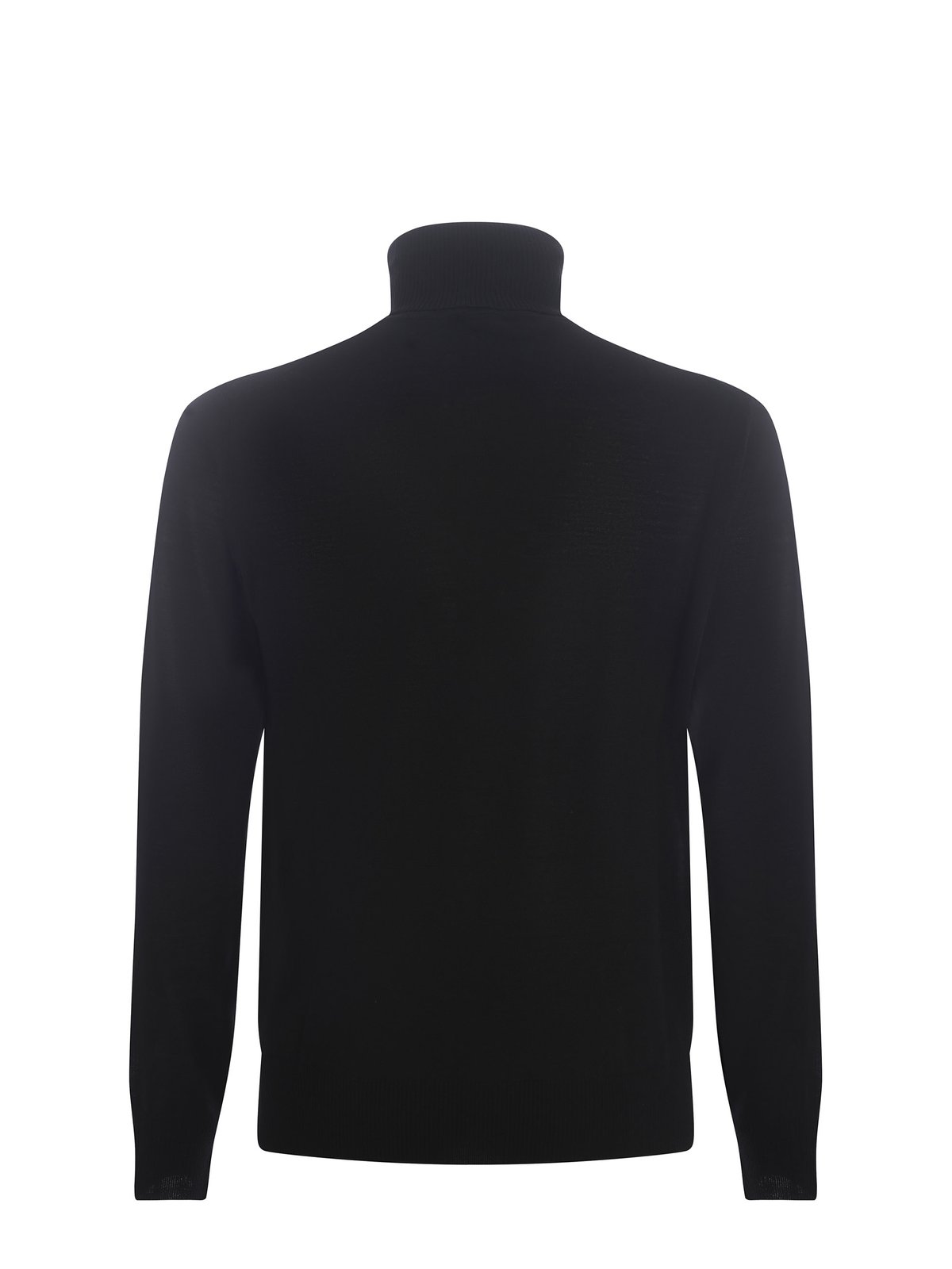 Emporio Armani Long-Sleeved Roll Neck Knitted Jumper