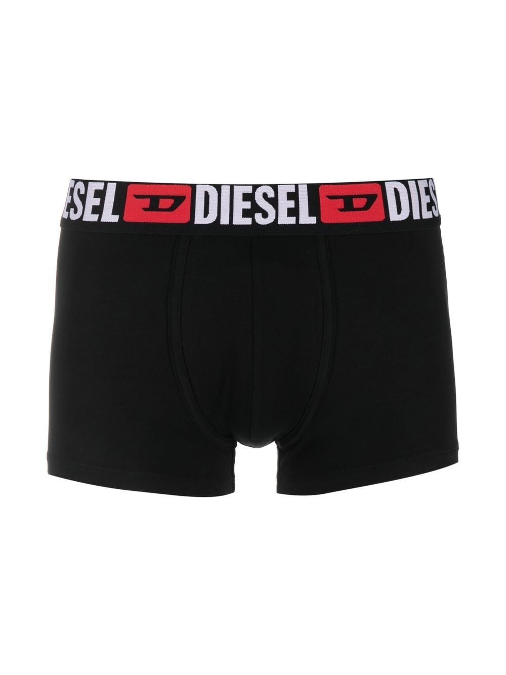 Diesel Logo Waistband Pack Of Three Boxers