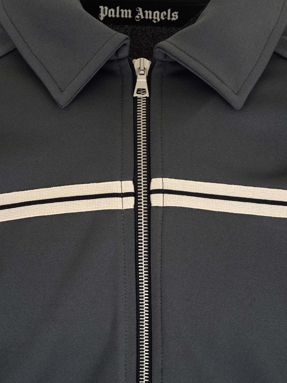 Palm Angels ミニ テープ ジップ トラック ジャケット