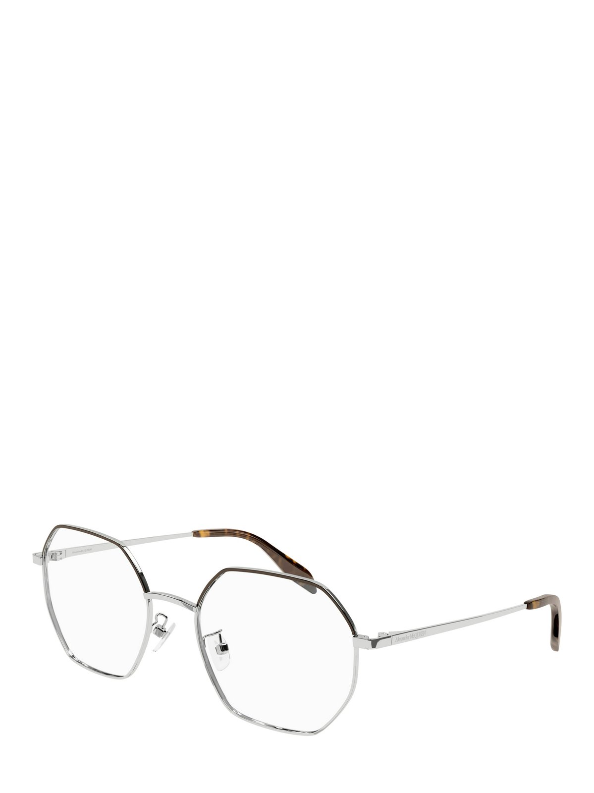 Alexander McQueen Eyewear 六角形鏡框眼鏡