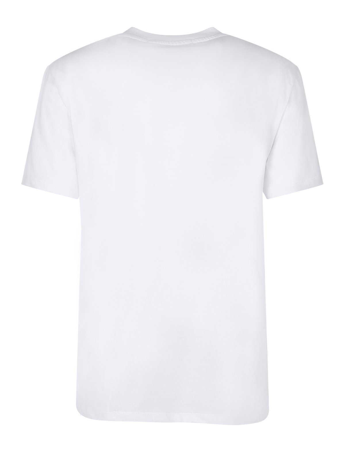 MSGM Logo Printed Crewneck T-Shirt