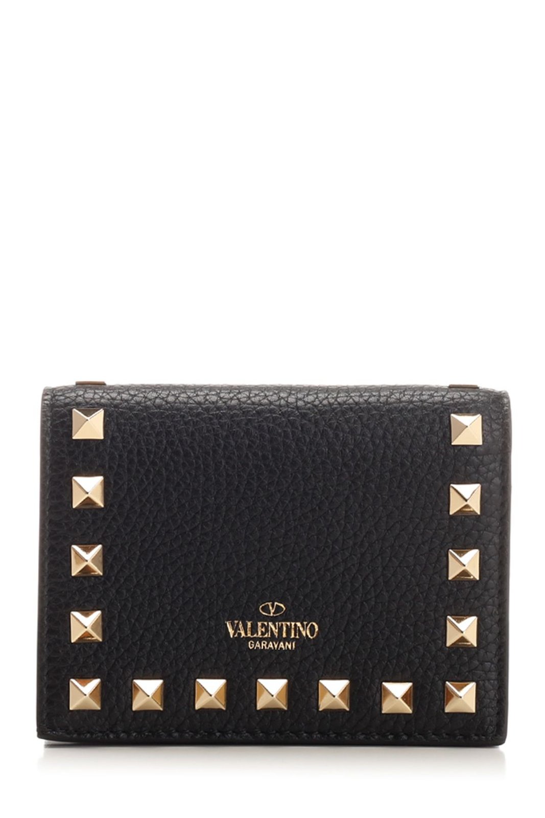 Valentino Garavani Rockstud Folded Small Wallet