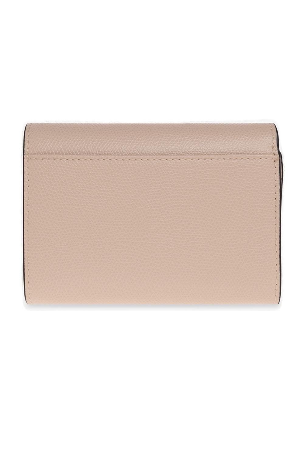 Furla Logo Plaque Snapped Wallet