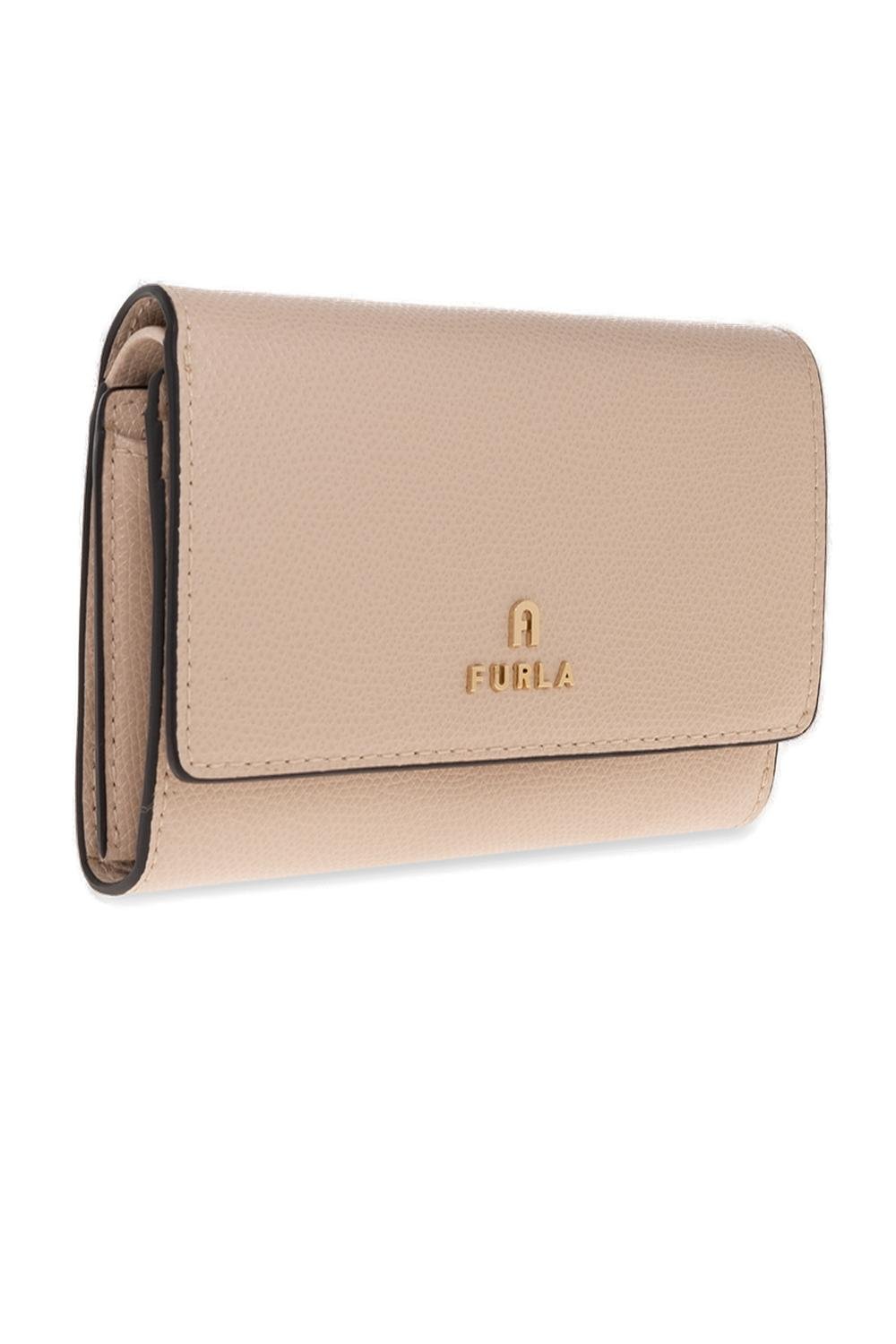 Furla Logo Plaque Snapped Wallet
