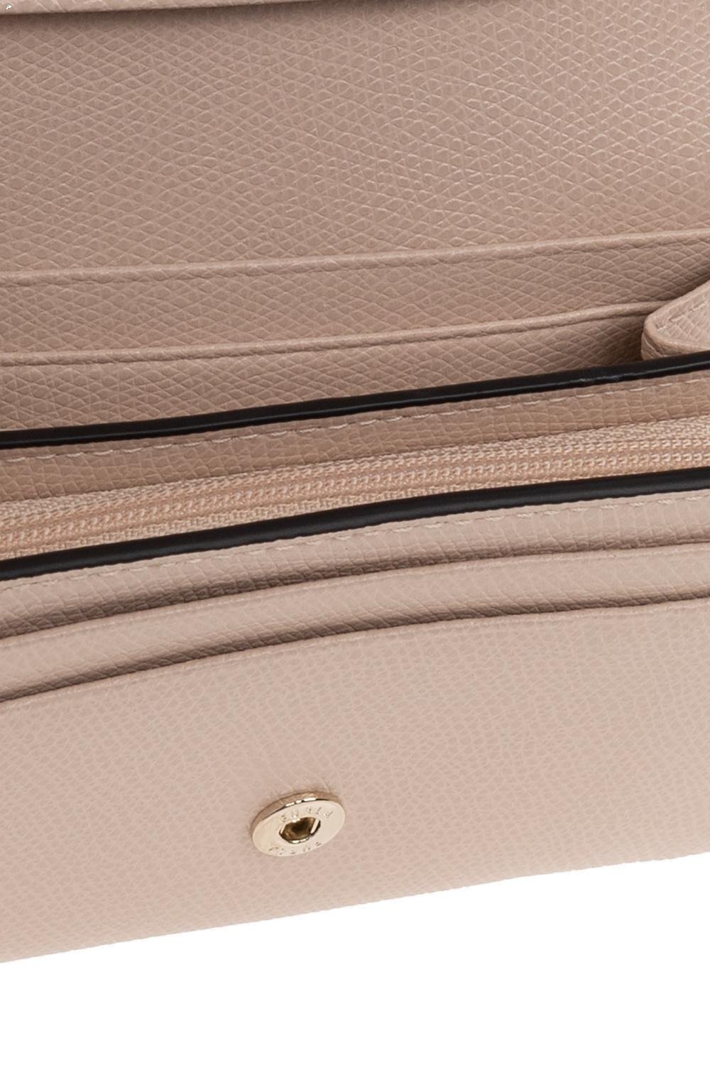 Furla Logo Plaque Snapped Wallet