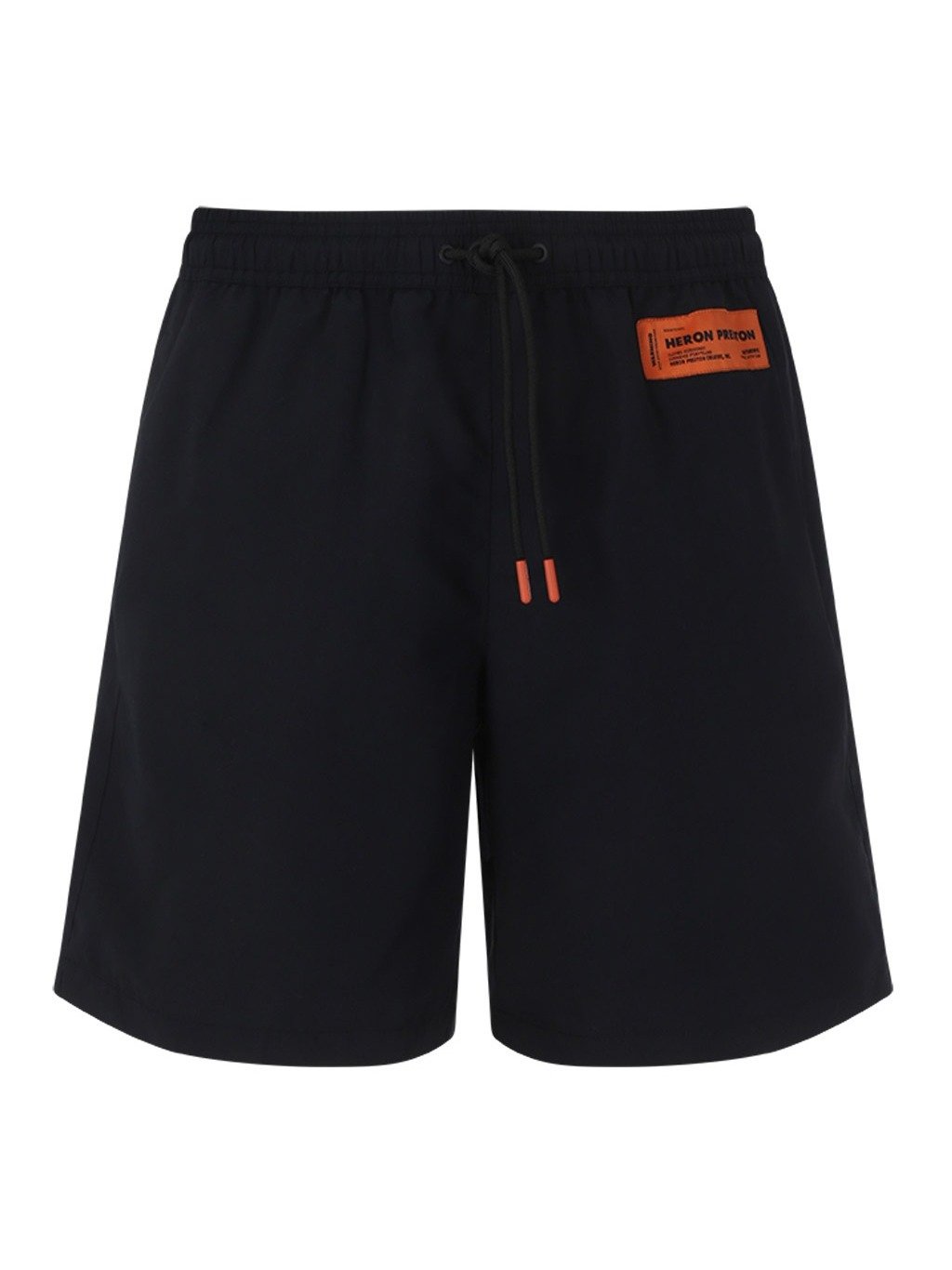 Heron Preston Logo Patch Elasticated Waistband Swim Shorts