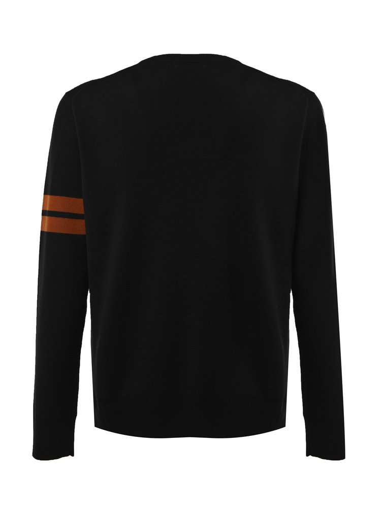 Zegna Stripe-Detailed Crewneck Jumper