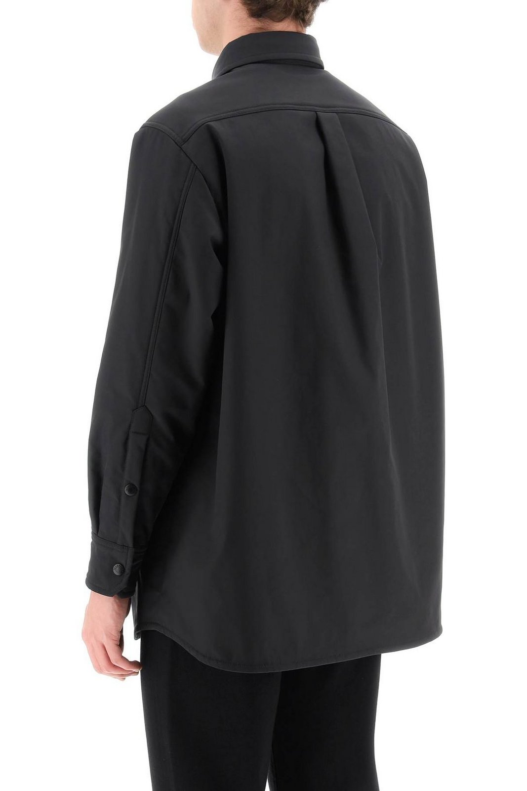 Valentino	Logo Patch Long-Sleeved Jacket