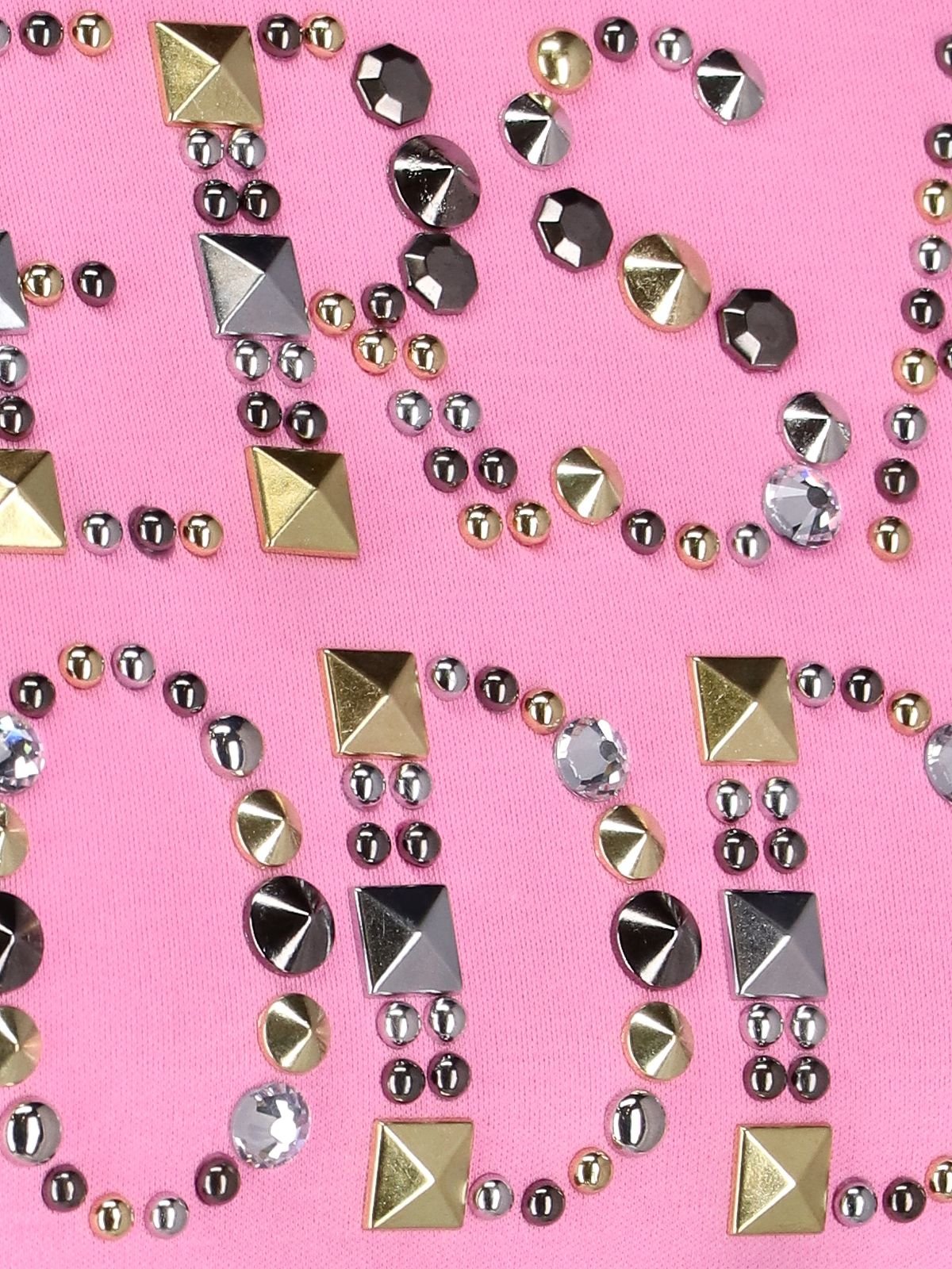 Versace Logo Embellished Crewneck T-Shirt