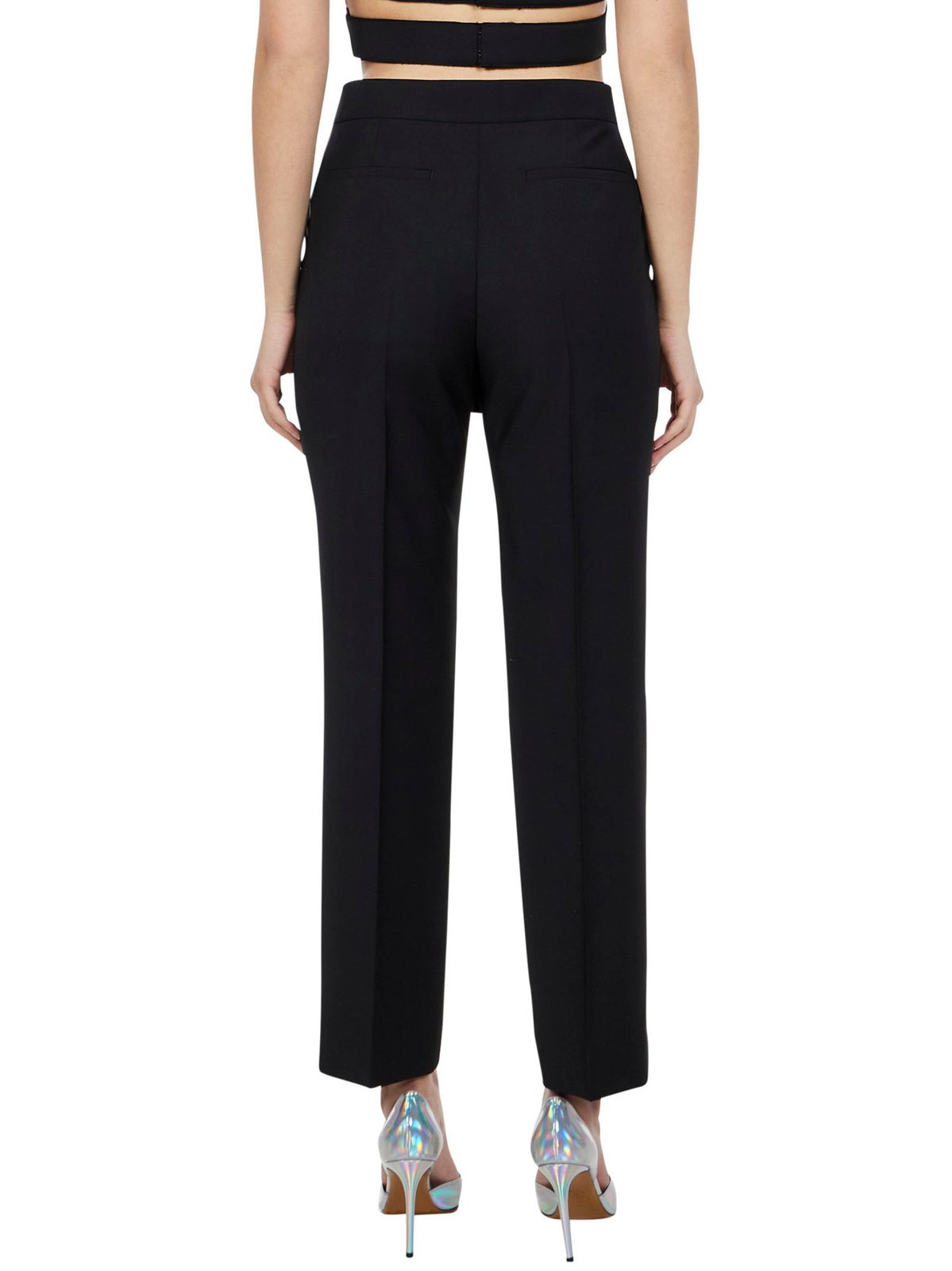 Givenchy Skirt Panel Slim Cut Trousers