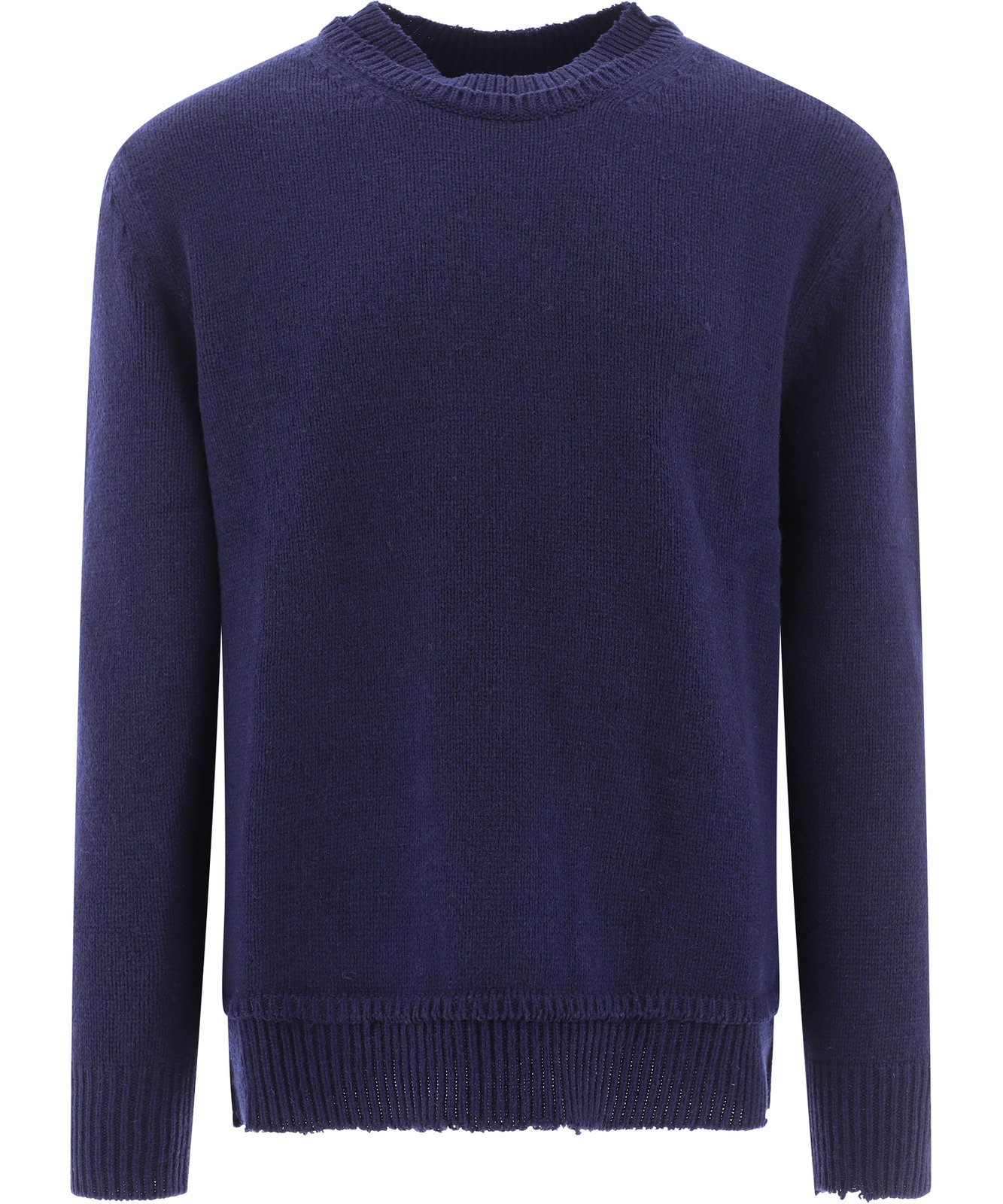 Maison Margiela Layered Collar Knit Jumper
