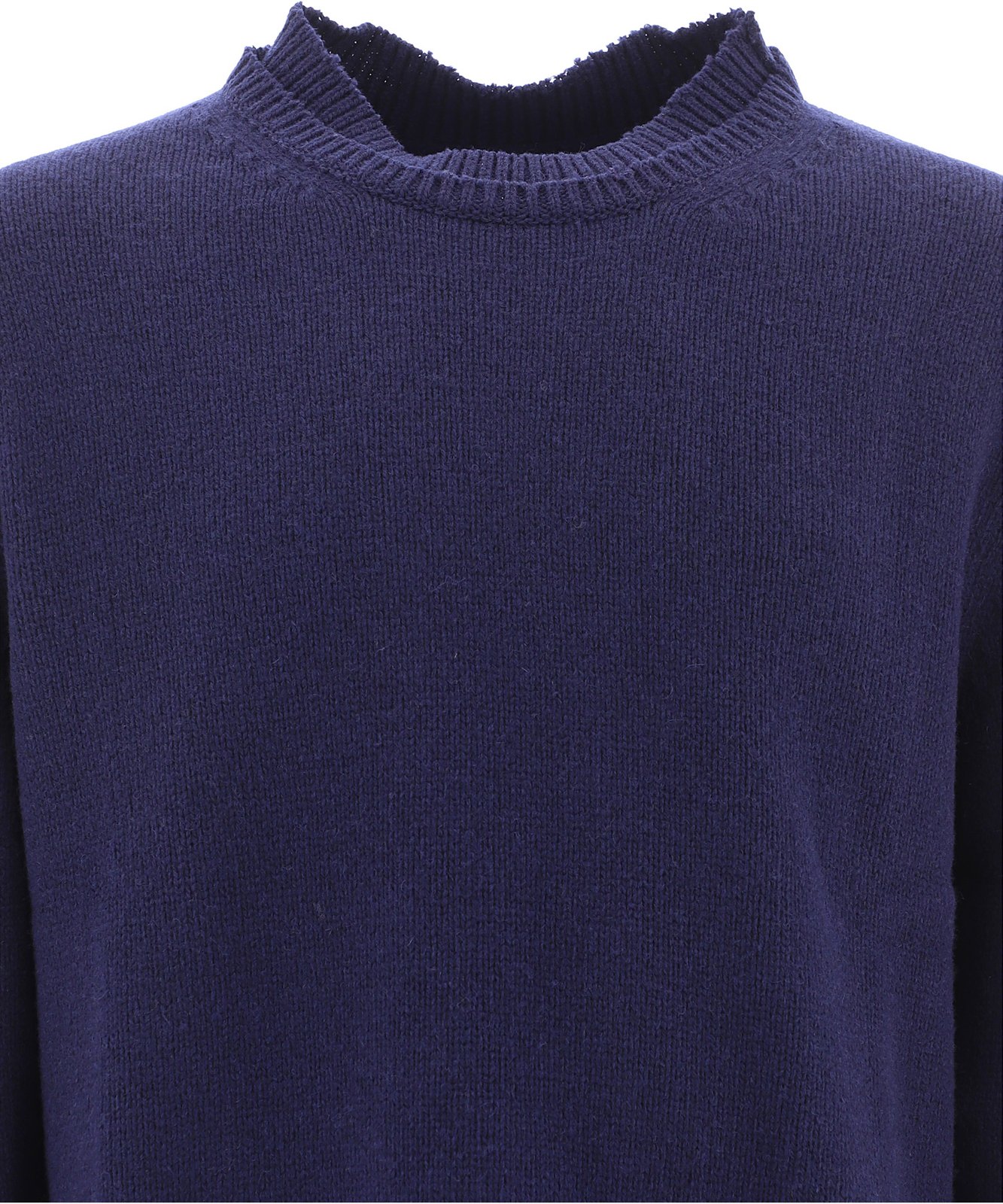 Maison Margiela Layered Collar Knit Jumper 4 Maison Margiela Layered Collar Knit Jumper