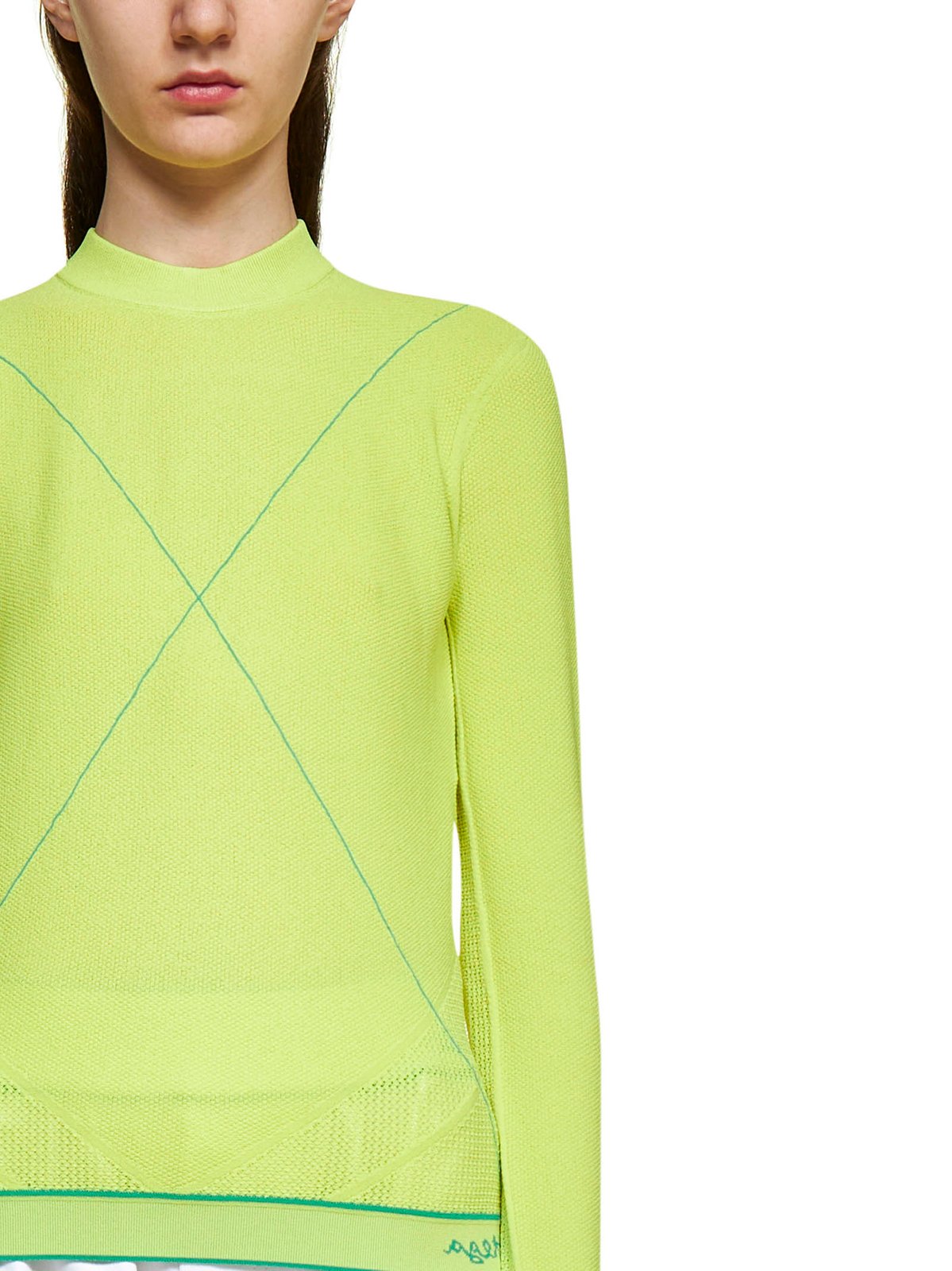 Bottega Veneta Logo Intarsia Crewneck Jumper