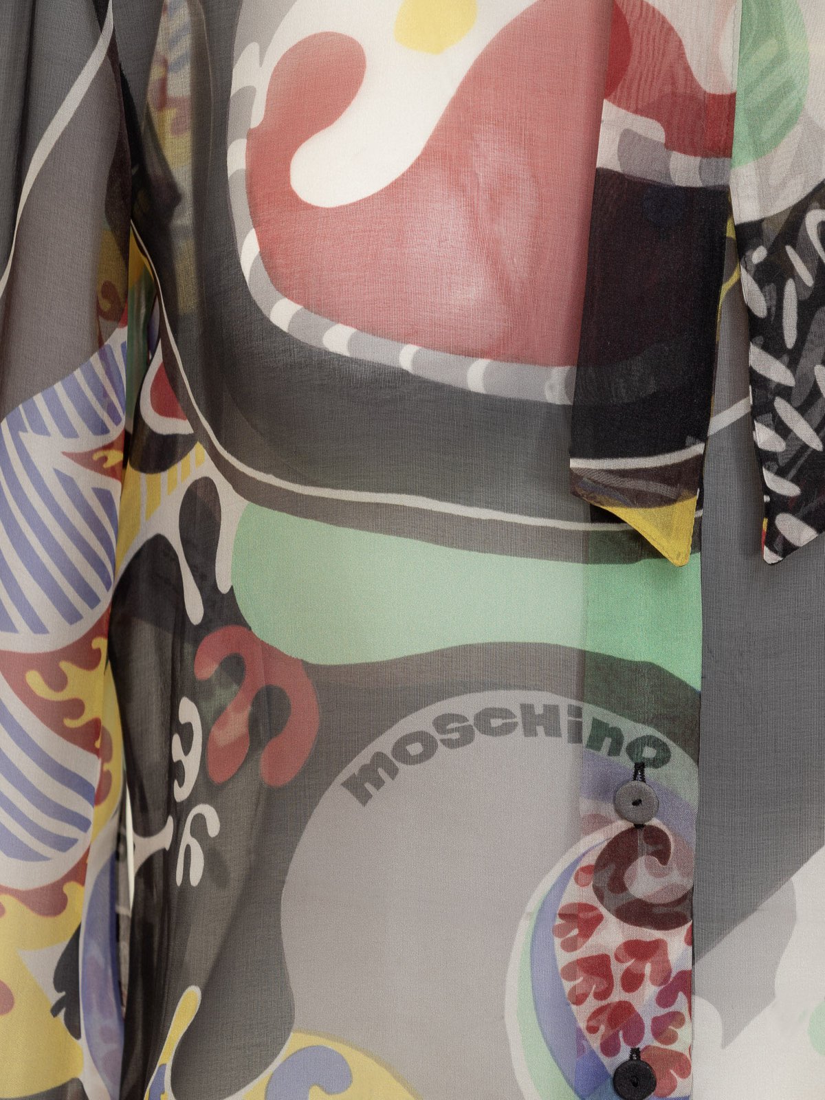 Moschino Graphic-Printed Buttoned Shirt