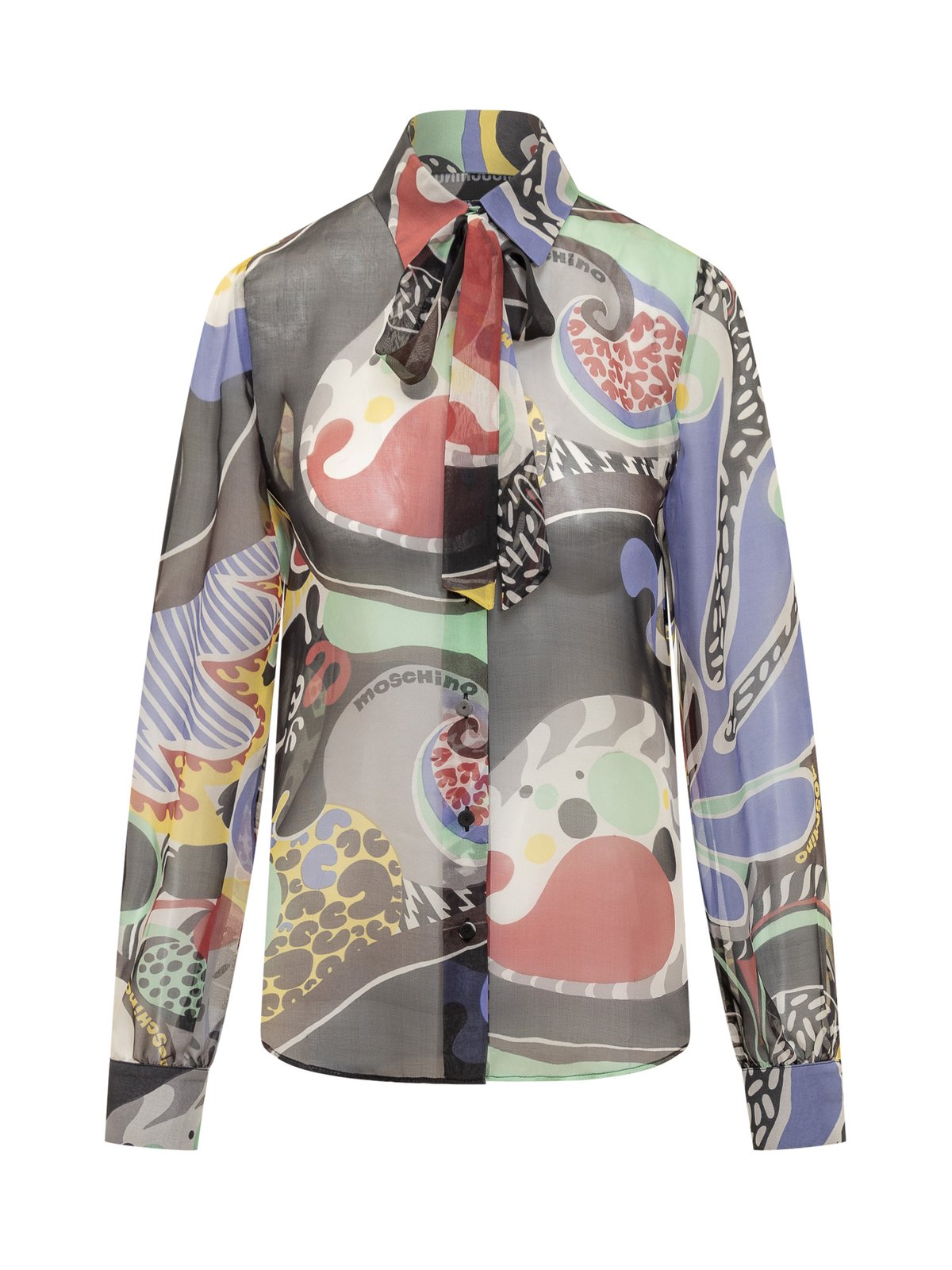 Moschino Graphic-Printed Buttoned Shirt
