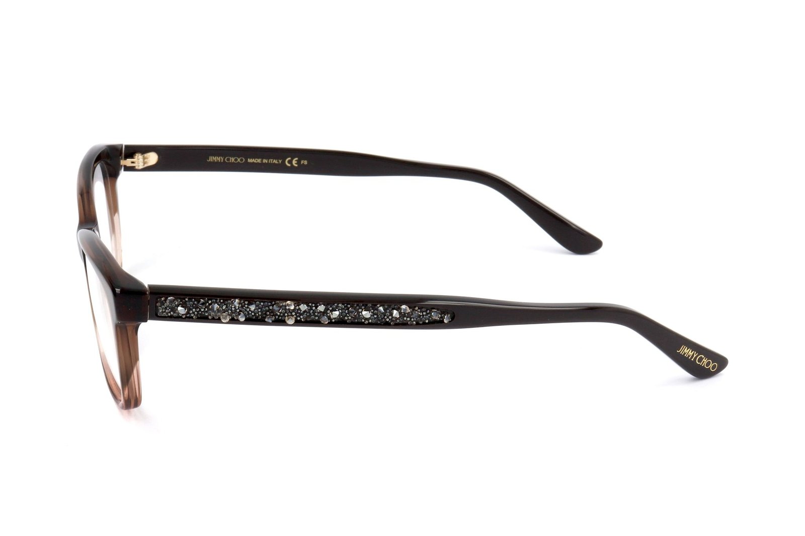 Jimmy Choo Eyewear Rectangular Frame Glasses
