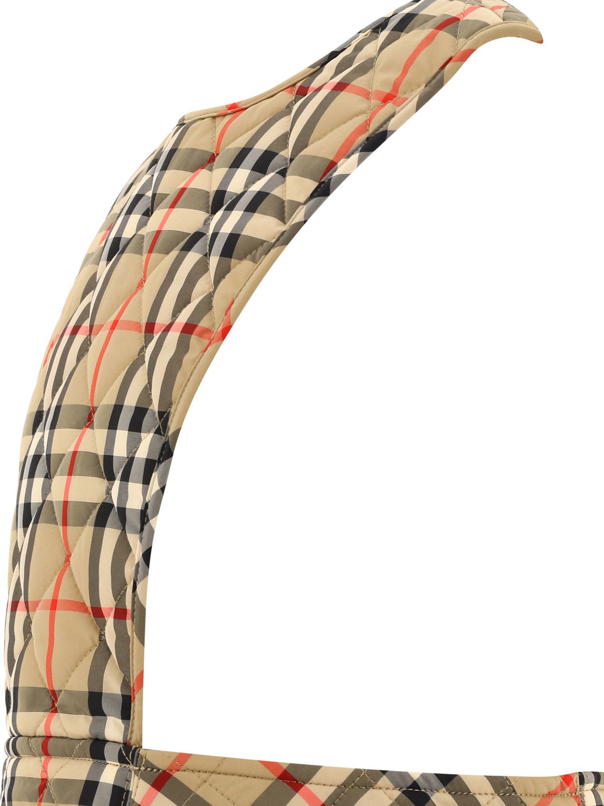 Burberry Kids Checked Crewneck A-Line Dress