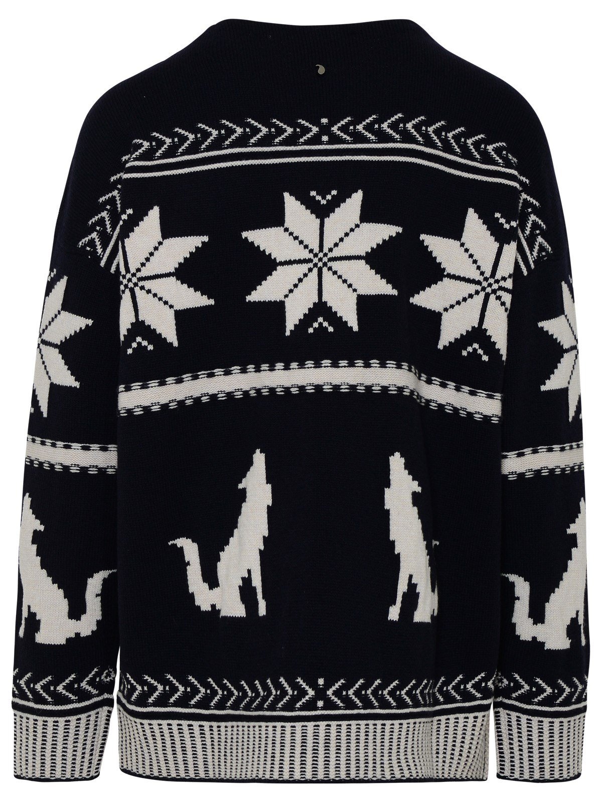 Etro Graphic Intarsia Knitted Crewneck Jumper
