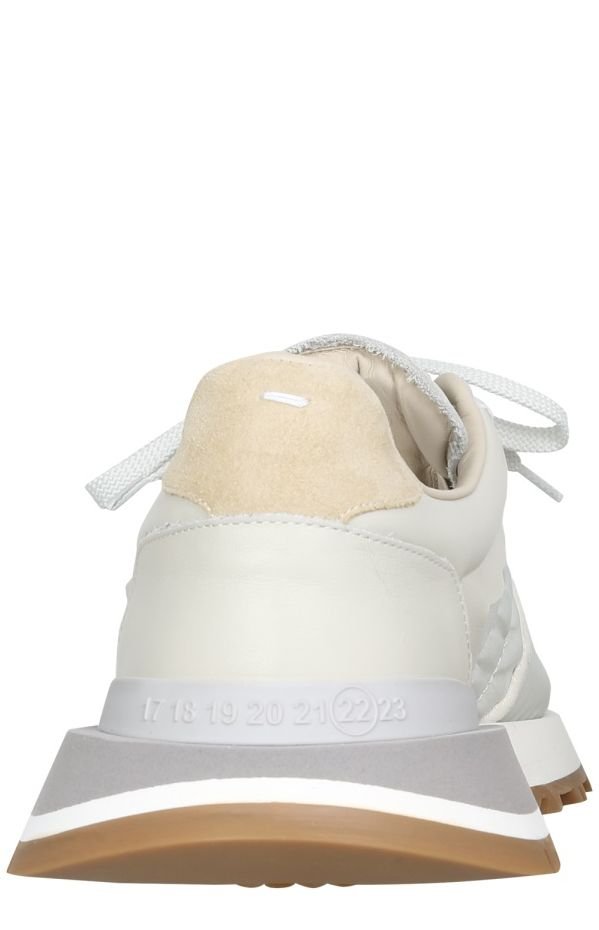 Maison Margiela Panelled Lace-Up Sneakers
