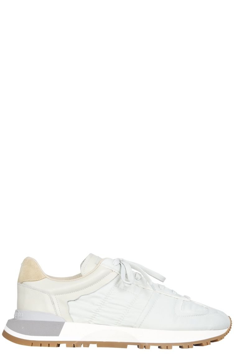 Maison Margiela Panelled Lace-Up Sneakers