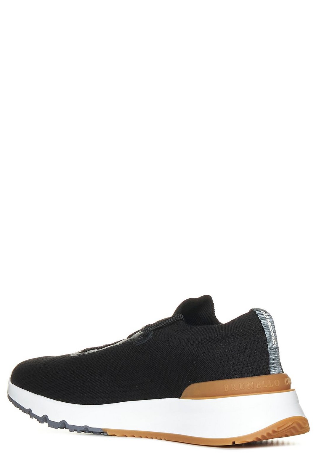 Brunello Cucinelli Knitted Lace-Up Sneakers