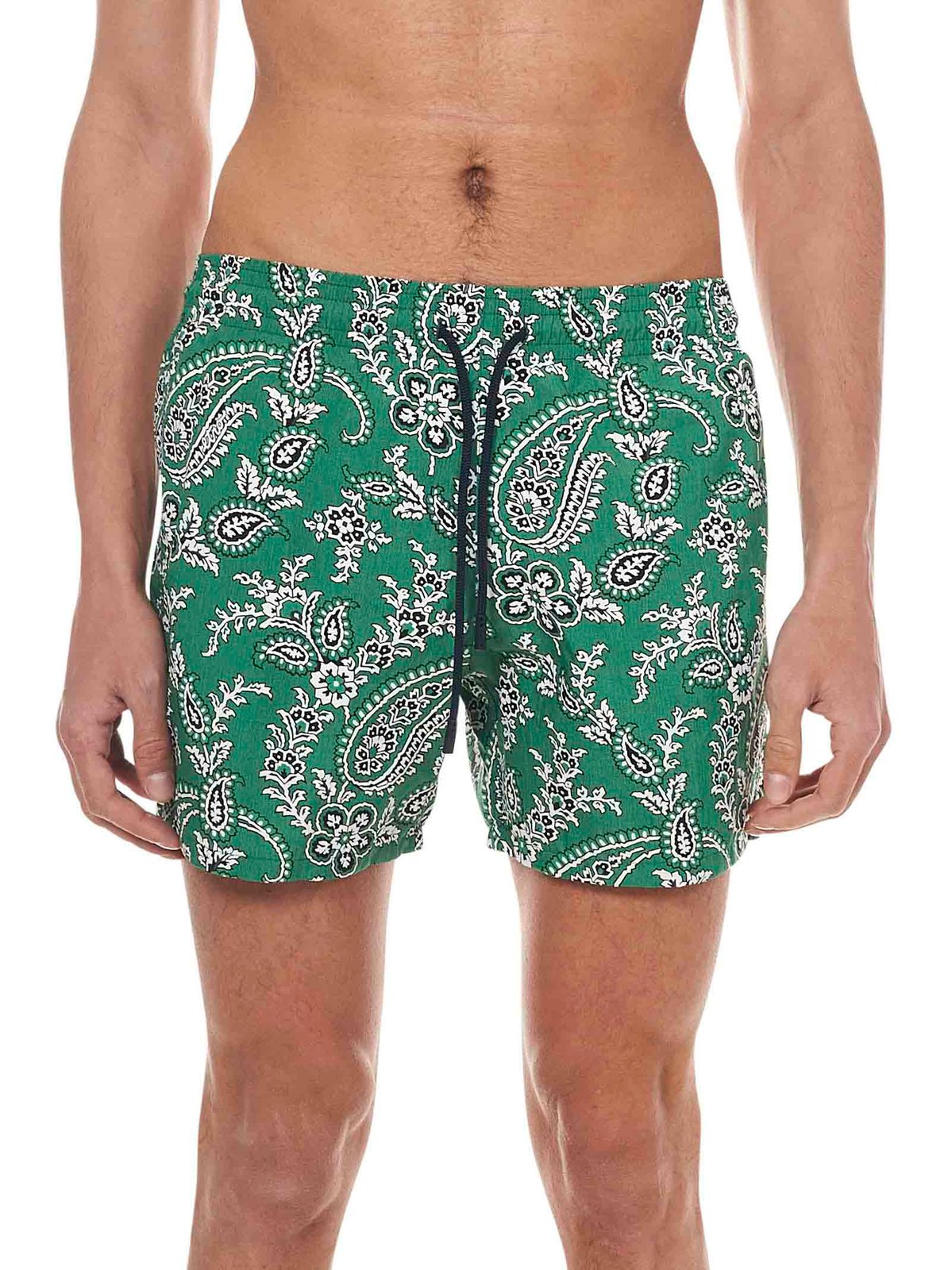 Etro Pattern Printed Drawstring Swim Shorts