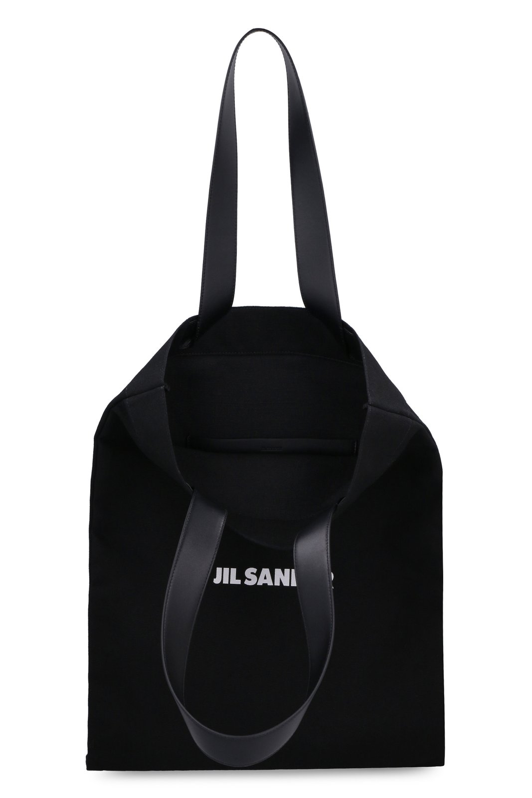 Jil Sander Logo Printed Tote Bag