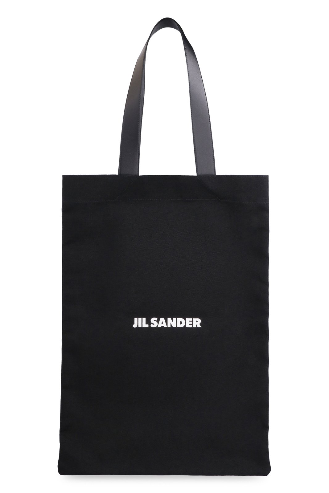 Jil Sander Logo Printed Tote Bag