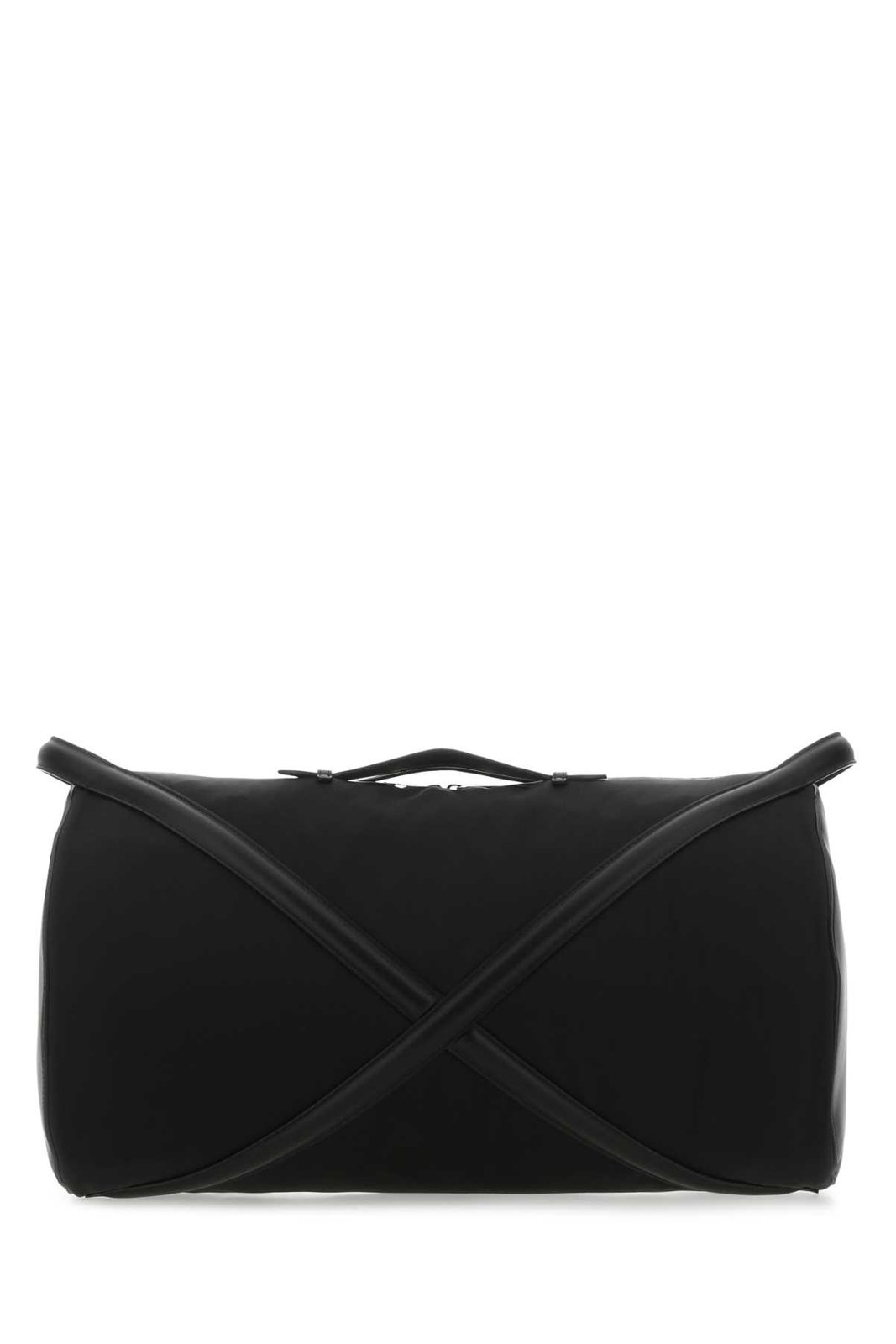 Alexander McQueen Logo Printed Zipped Duffel Bag 3 Alexander McQueen Logo Printed Zipped Duffel Bag