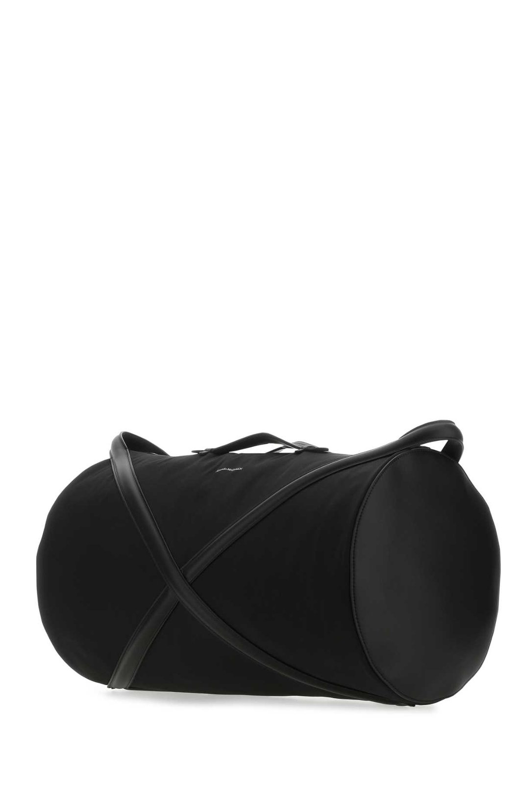 Alexander McQueen Logo Printed Zipped Duffel Bag 4 Alexander McQueen Logo Printed Zipped Duffel Bag