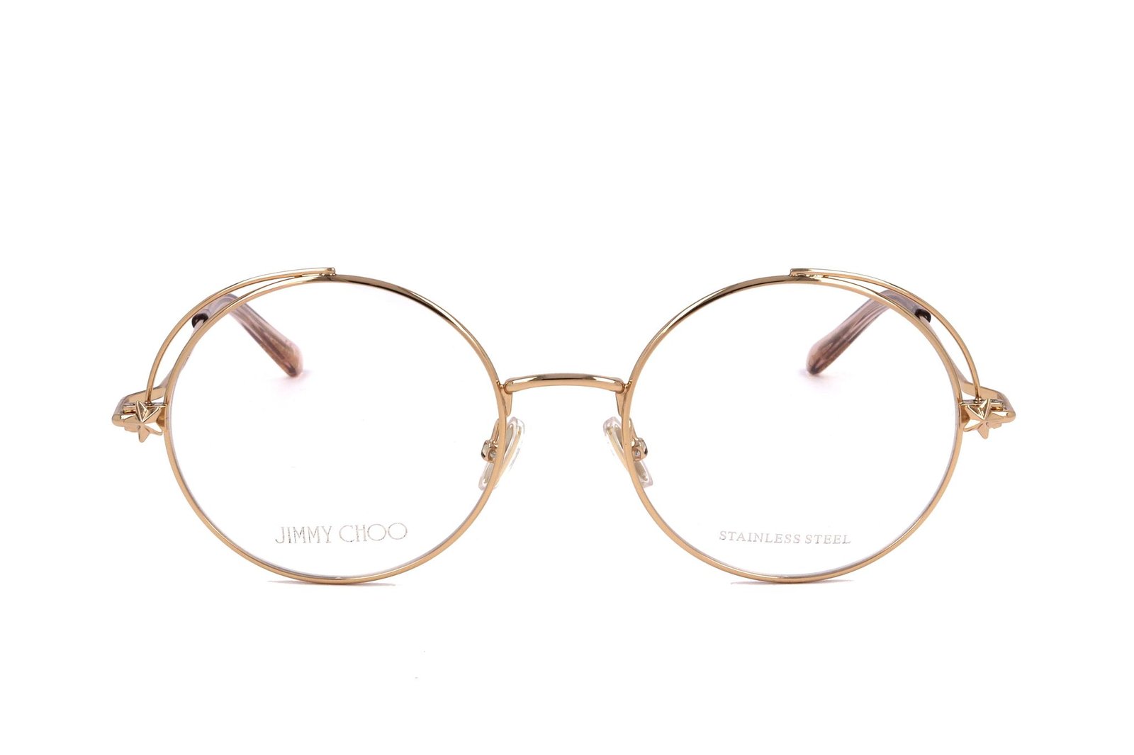 Jimmy Choo Eyewear Round Frame Glasses