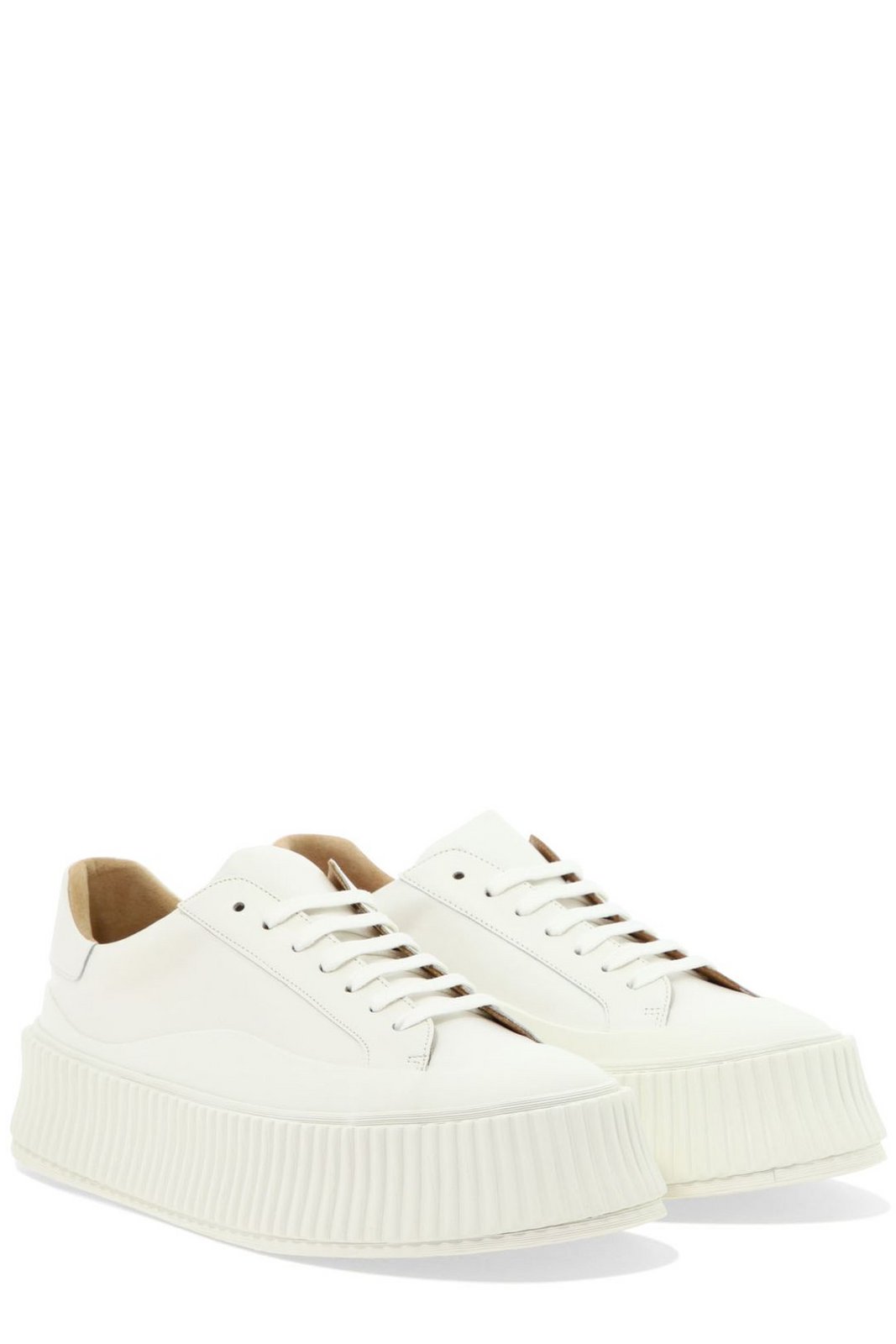 Jil Sander Lace-Up Chunky Sneakers