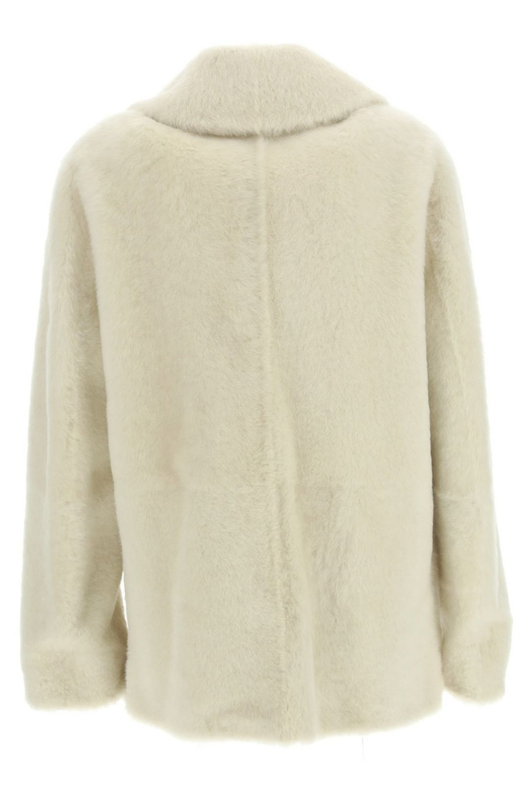Jil Sander Reversible Buttoned Shearling Jacket