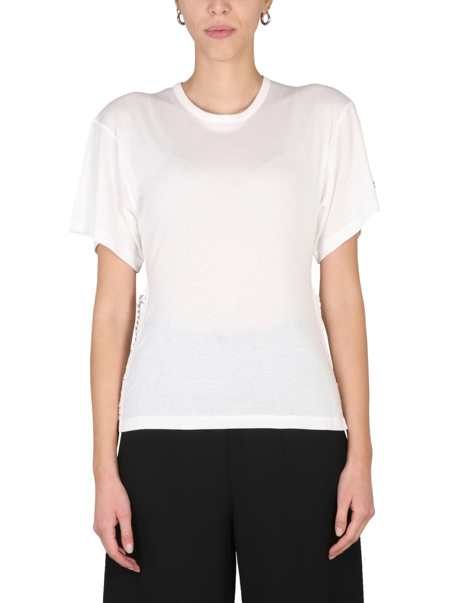 Stella McCartney Chain-Detailed Crewneck T-Shirt