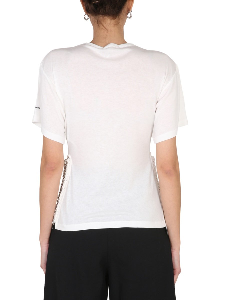 Stella McCartney Chain-Detailed Crewneck T-Shirt