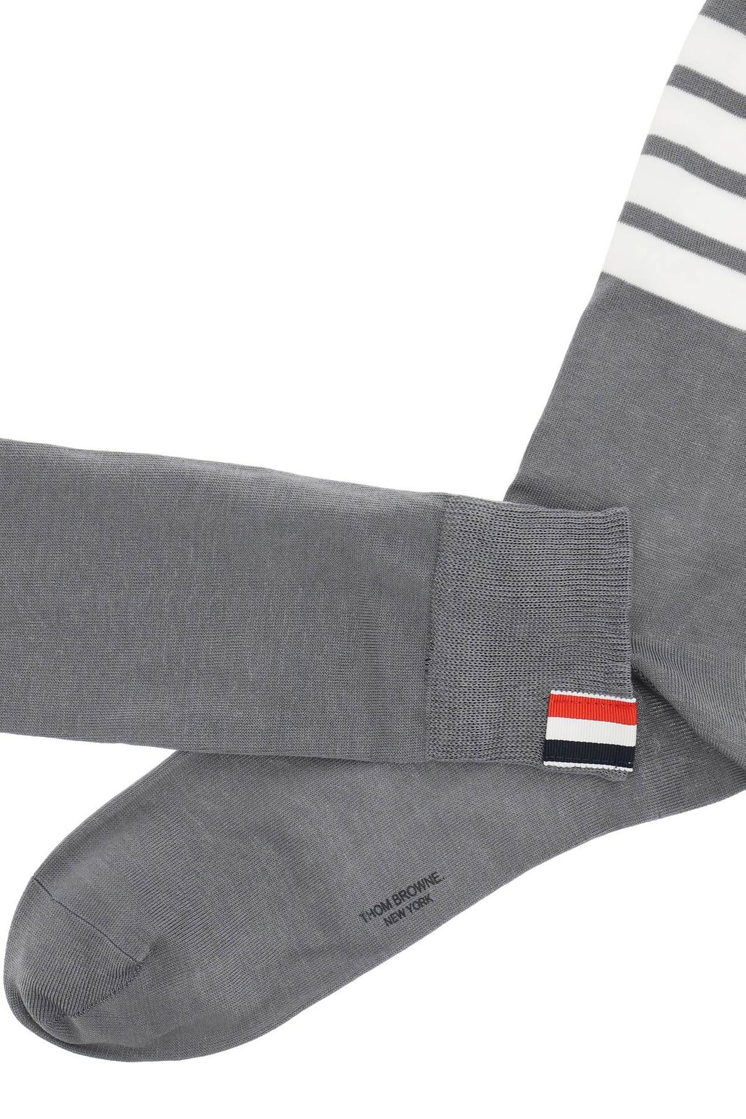 Thom Browne 4-Bar Intarsia Socks