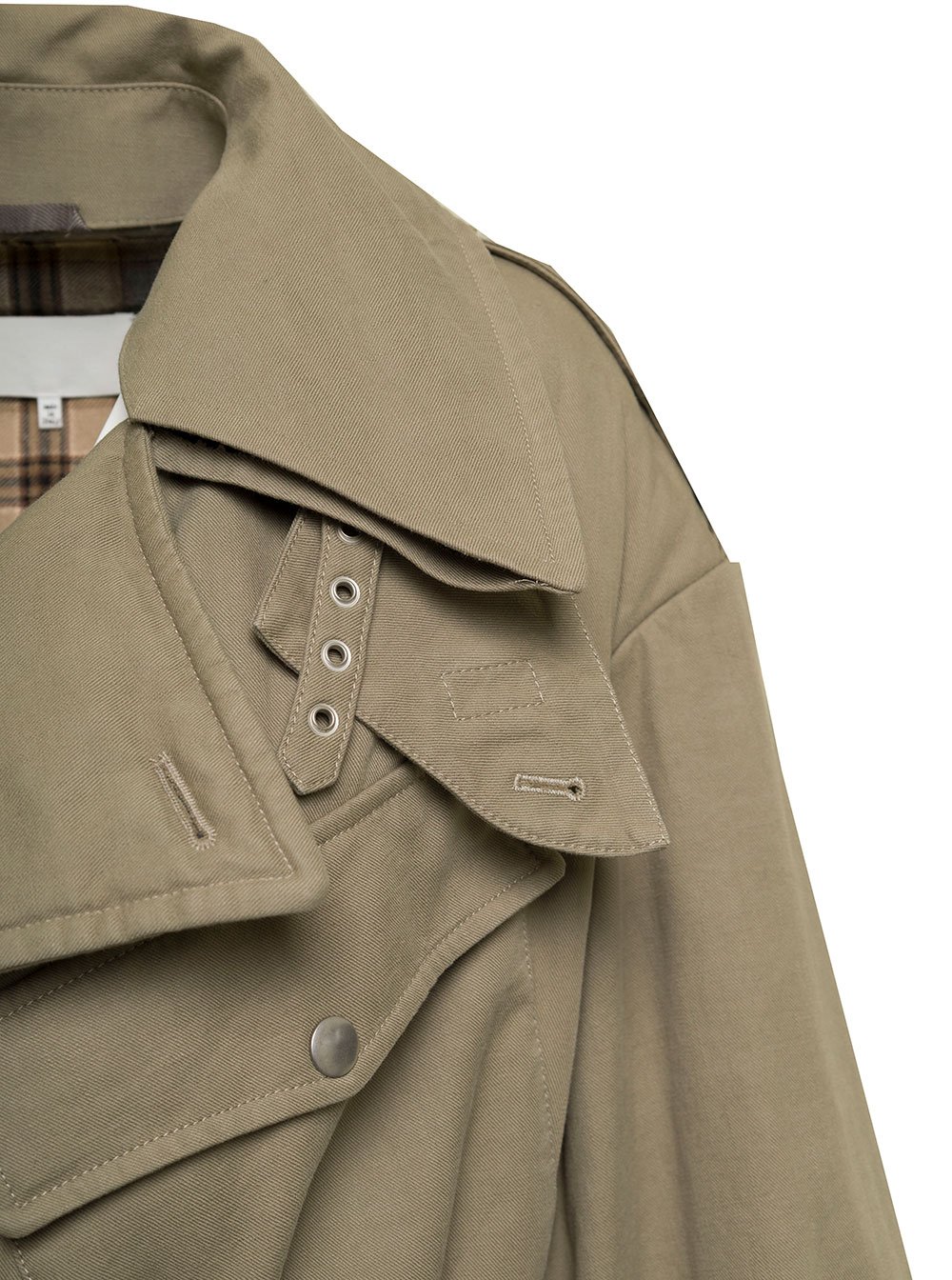 Maison Margiela Deconstructed Belted Trench Coat