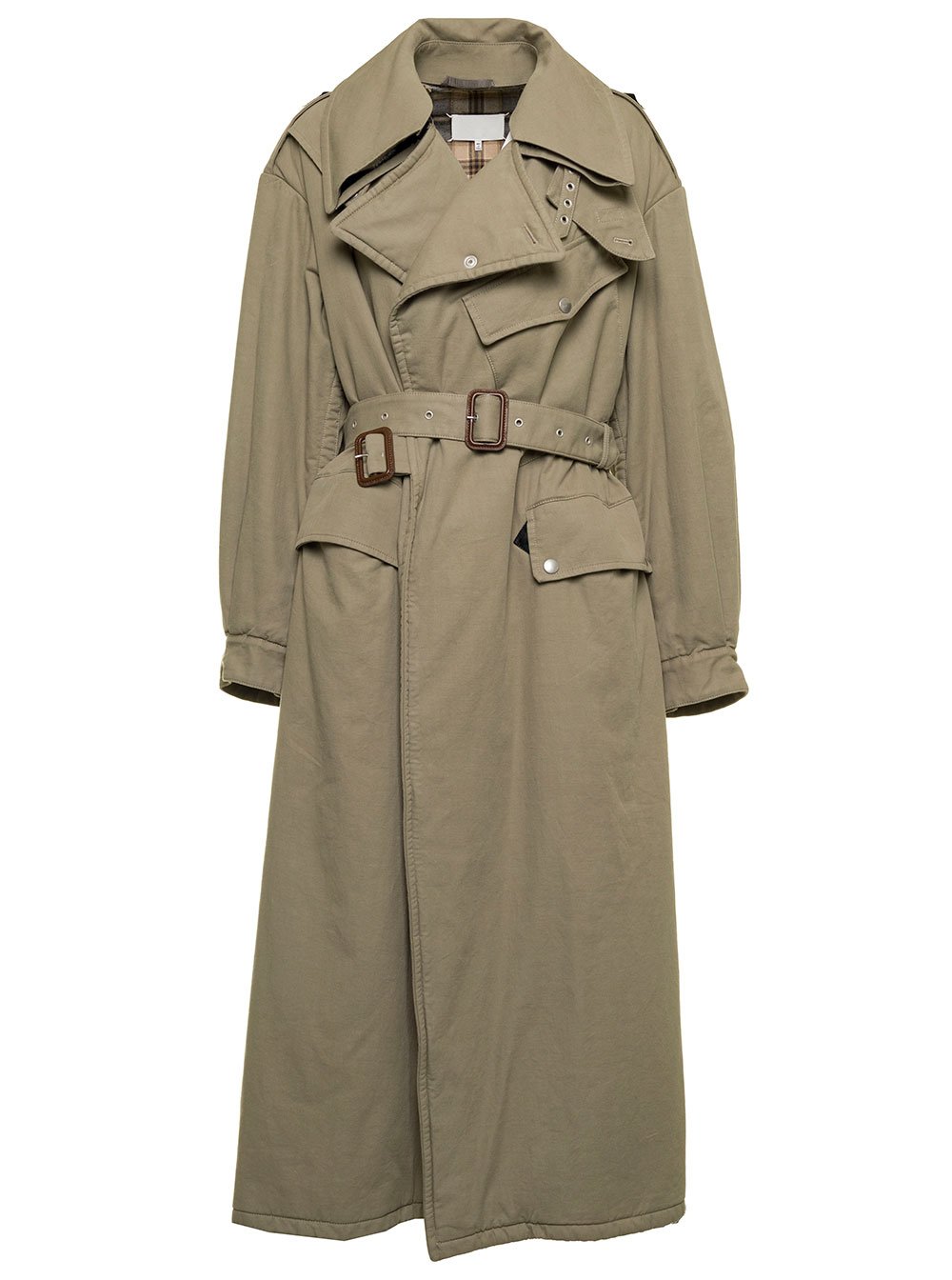 Maison Margiela Deconstructed Belted Trench Coat