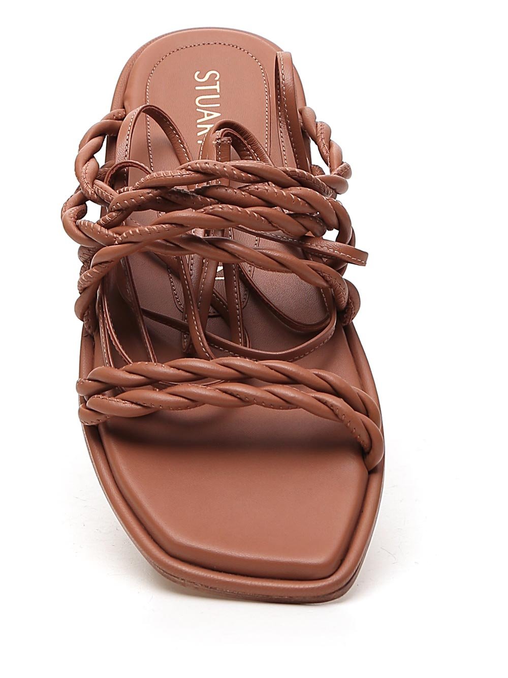 Stuart Weitzman Calypso Braided Strap Sandals