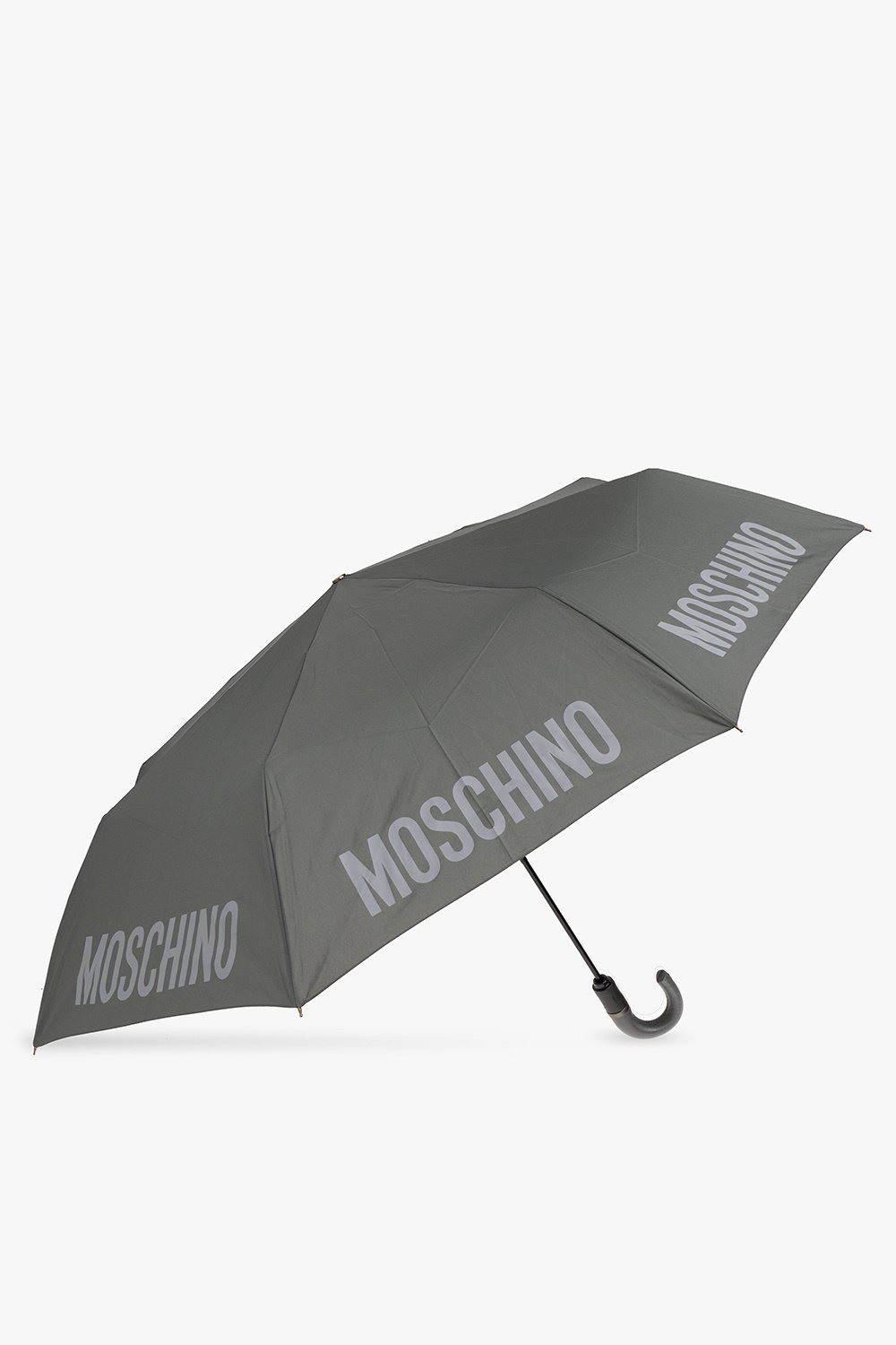 Moschino Logo Printed Folded Umbrella
