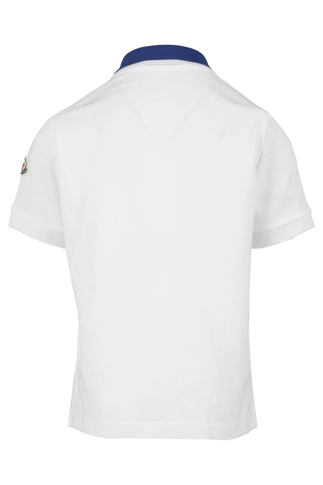 Moncler Enfant Logo Patch Short-Sleeved Polo Shirt
