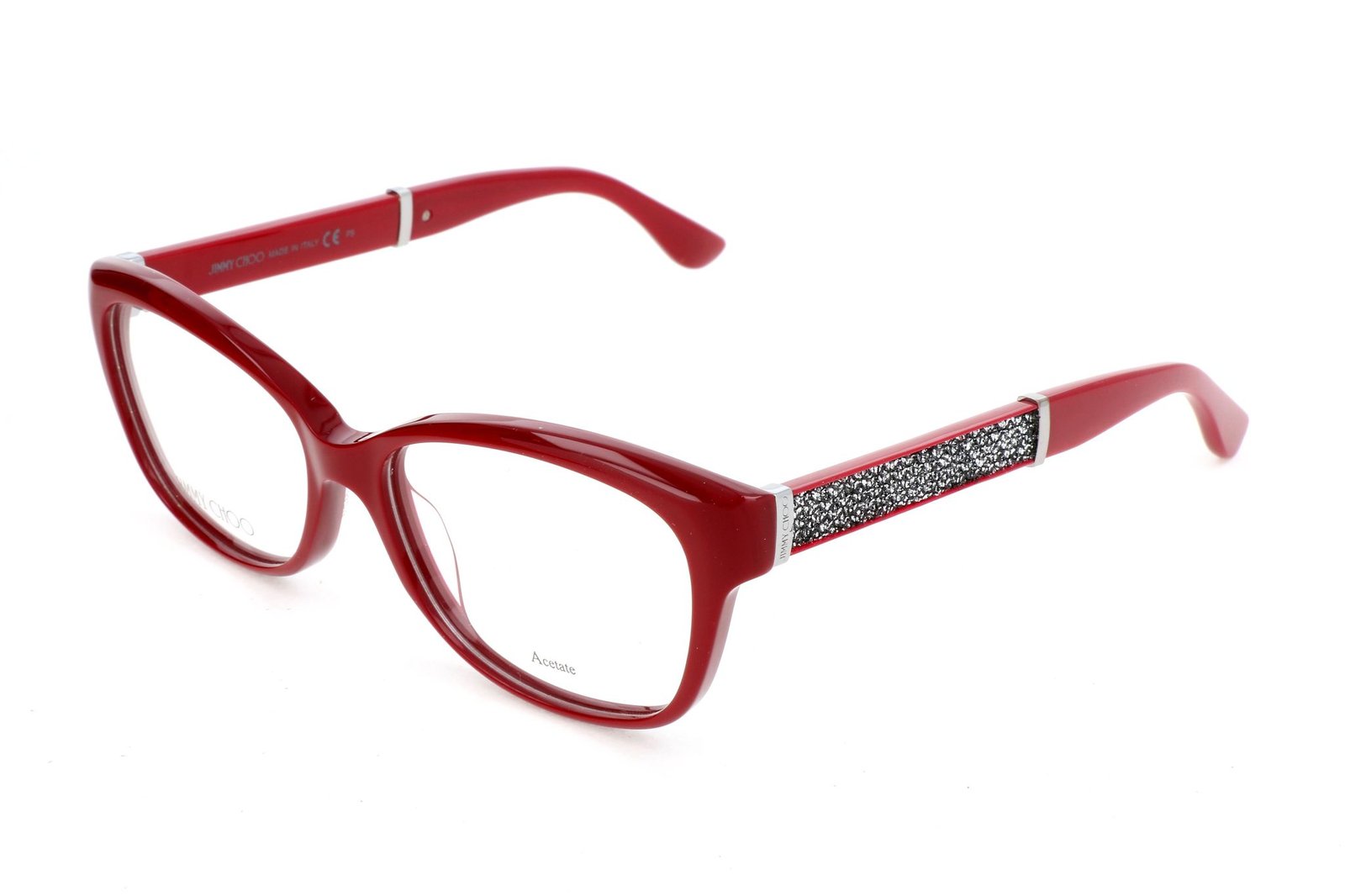 Jimmy Choo Eyewear Rectangular Frame Glasses