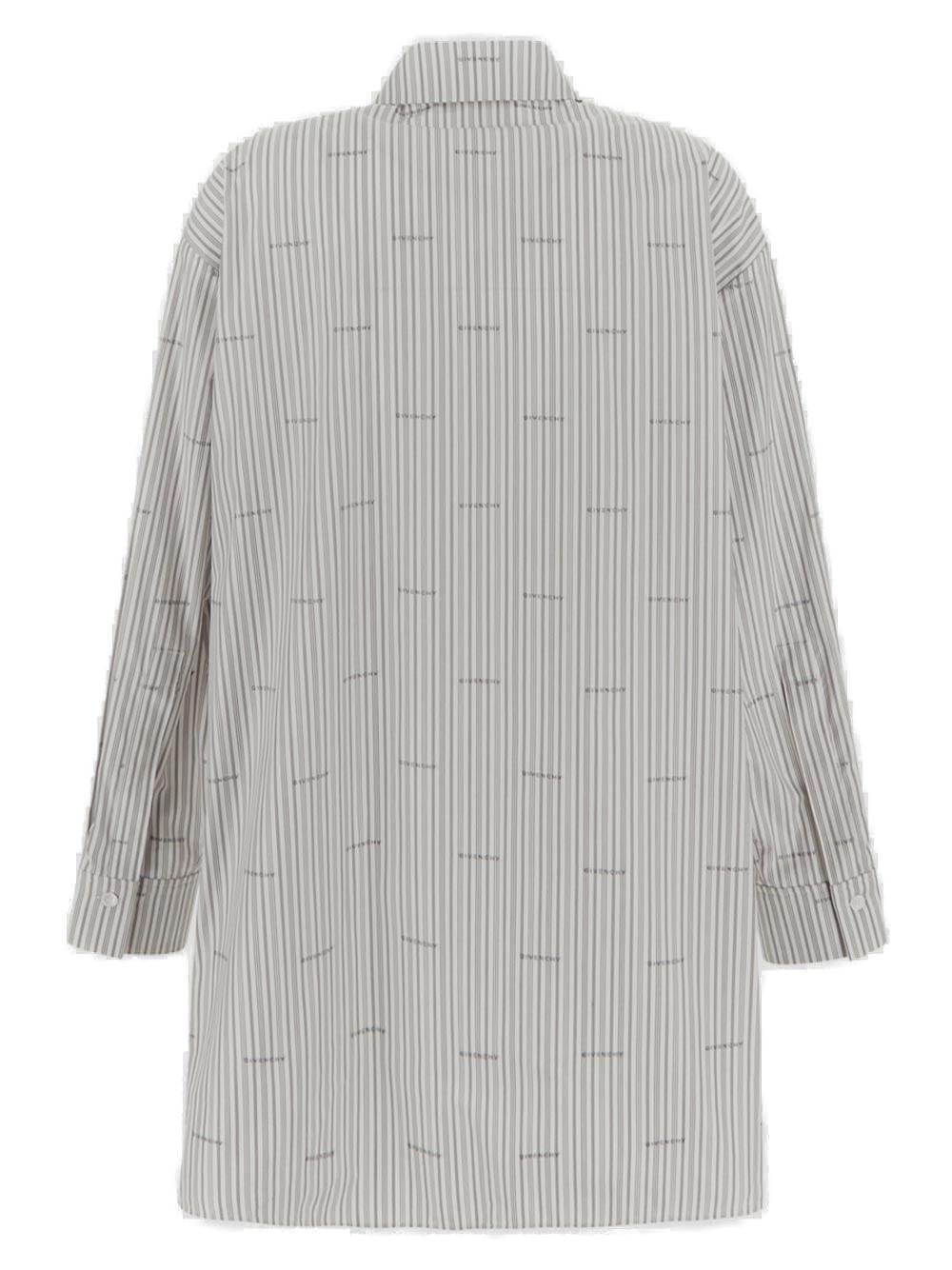 Givenchy	Allover 4G Patterned Oversized Shirt