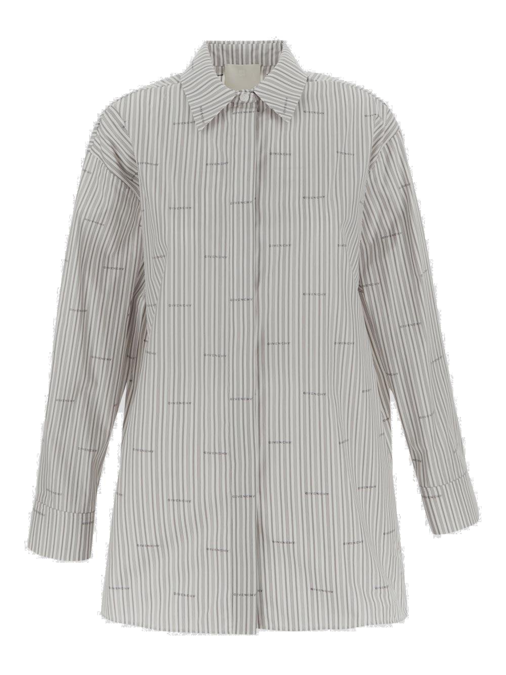 Givenchy	Allover 4G Patterned Oversized Shirt